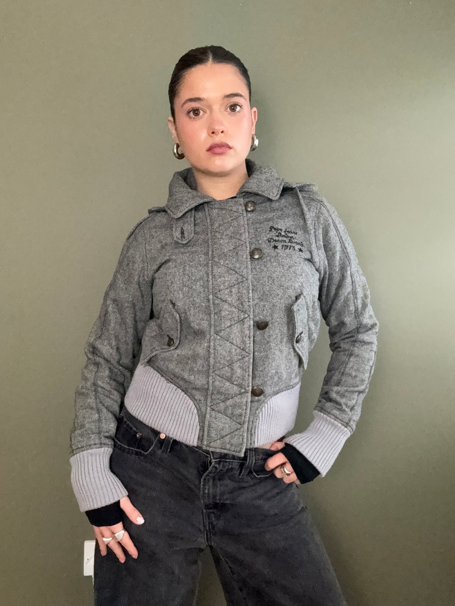Wool Utility Jacket (M)