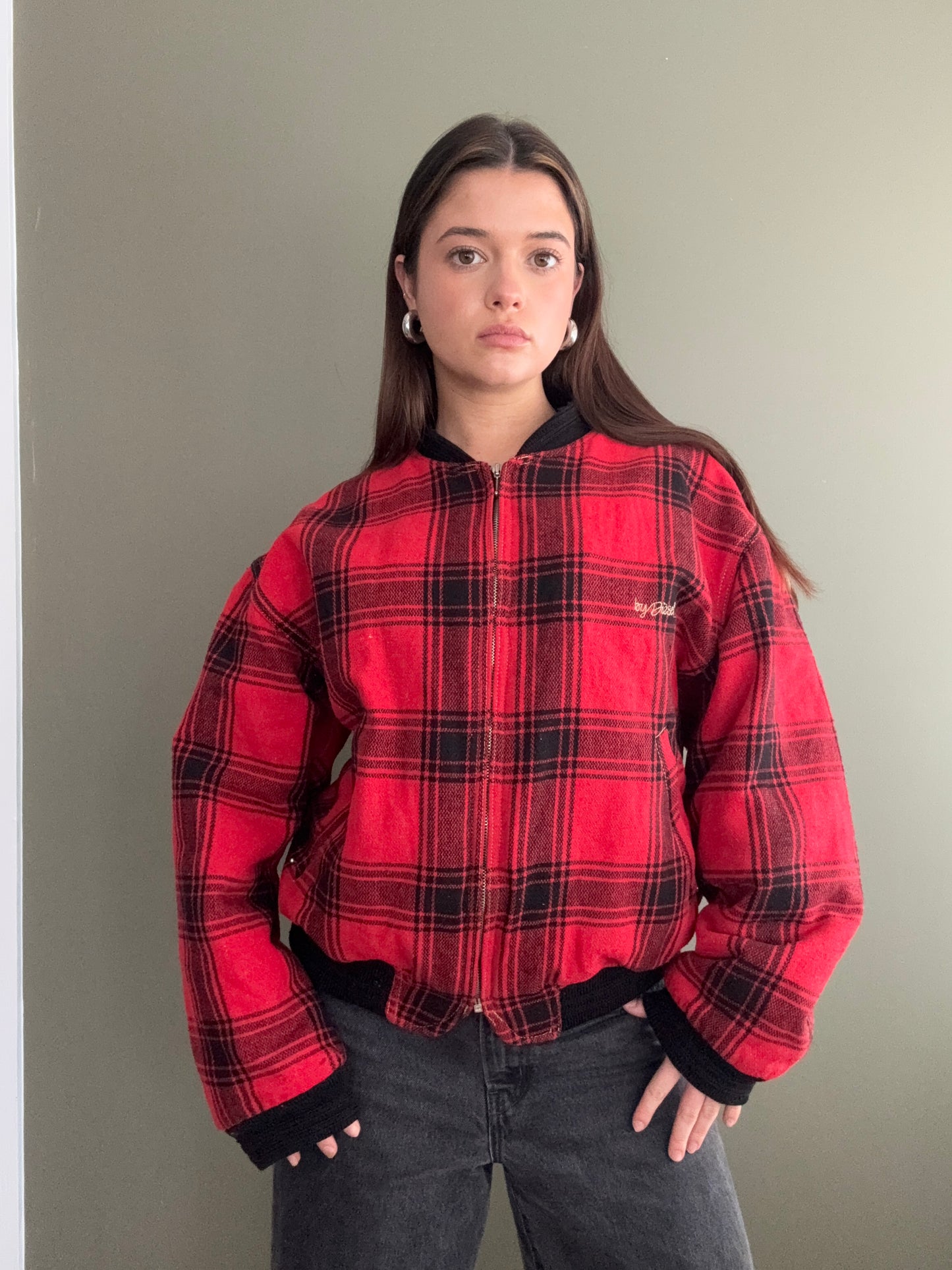 Diesel Tartan Workwear Jacket (M)