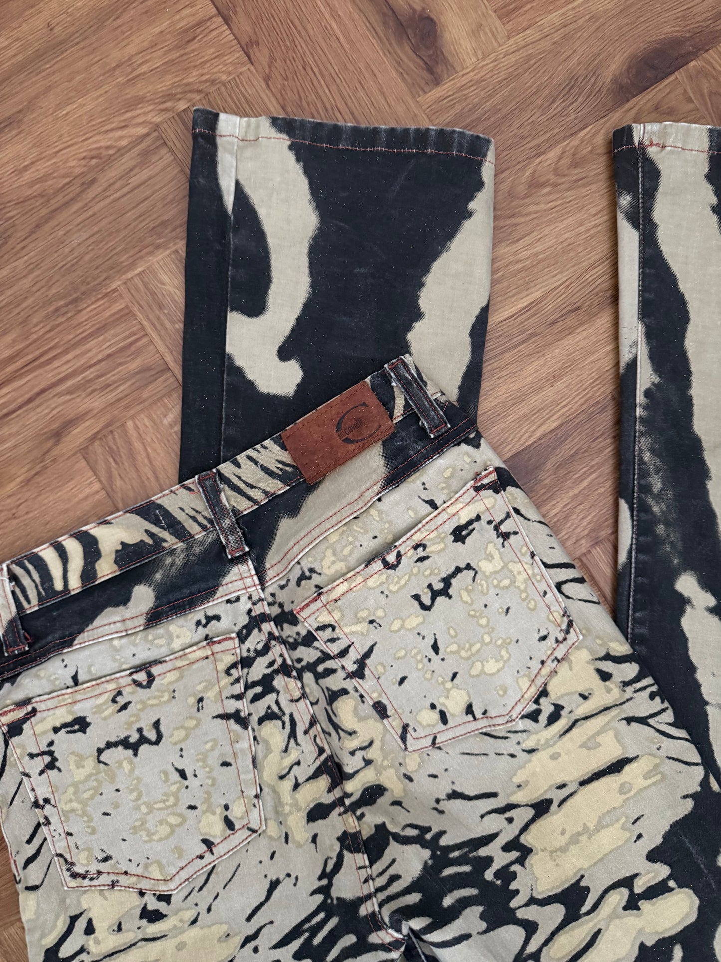 Cavalli Pattern Jeans (42)