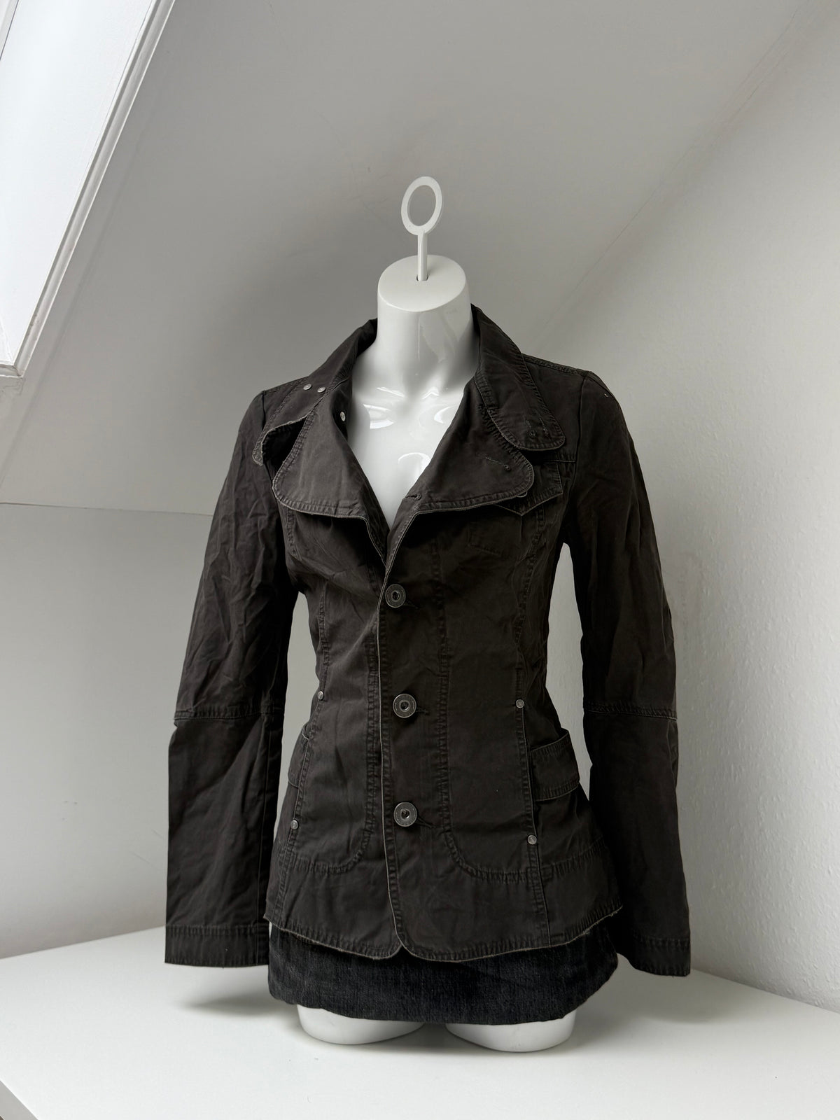 Asymmetrical Diesel Utility Jacket (M)