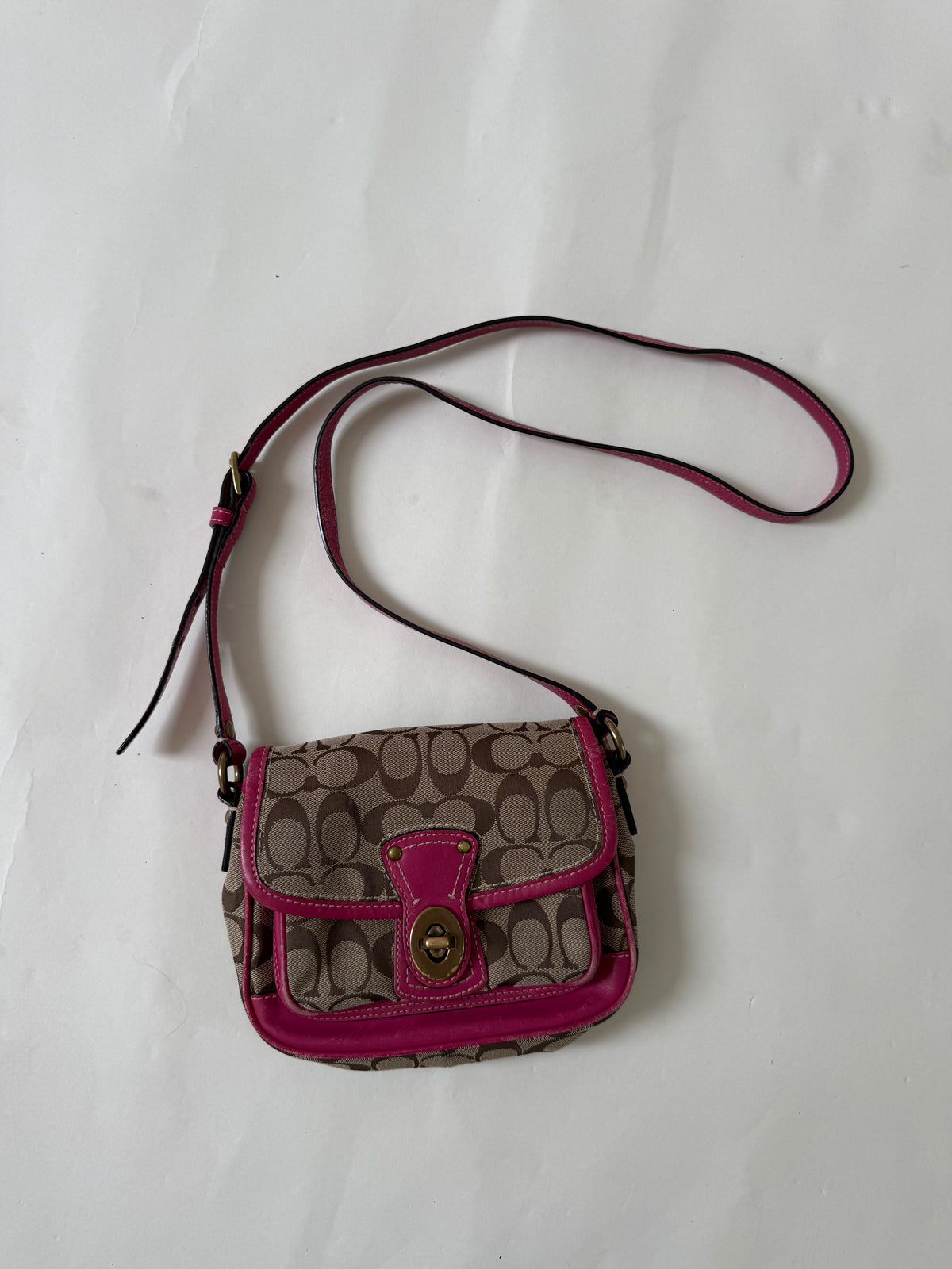 Vintage Coach Crossbody Bag