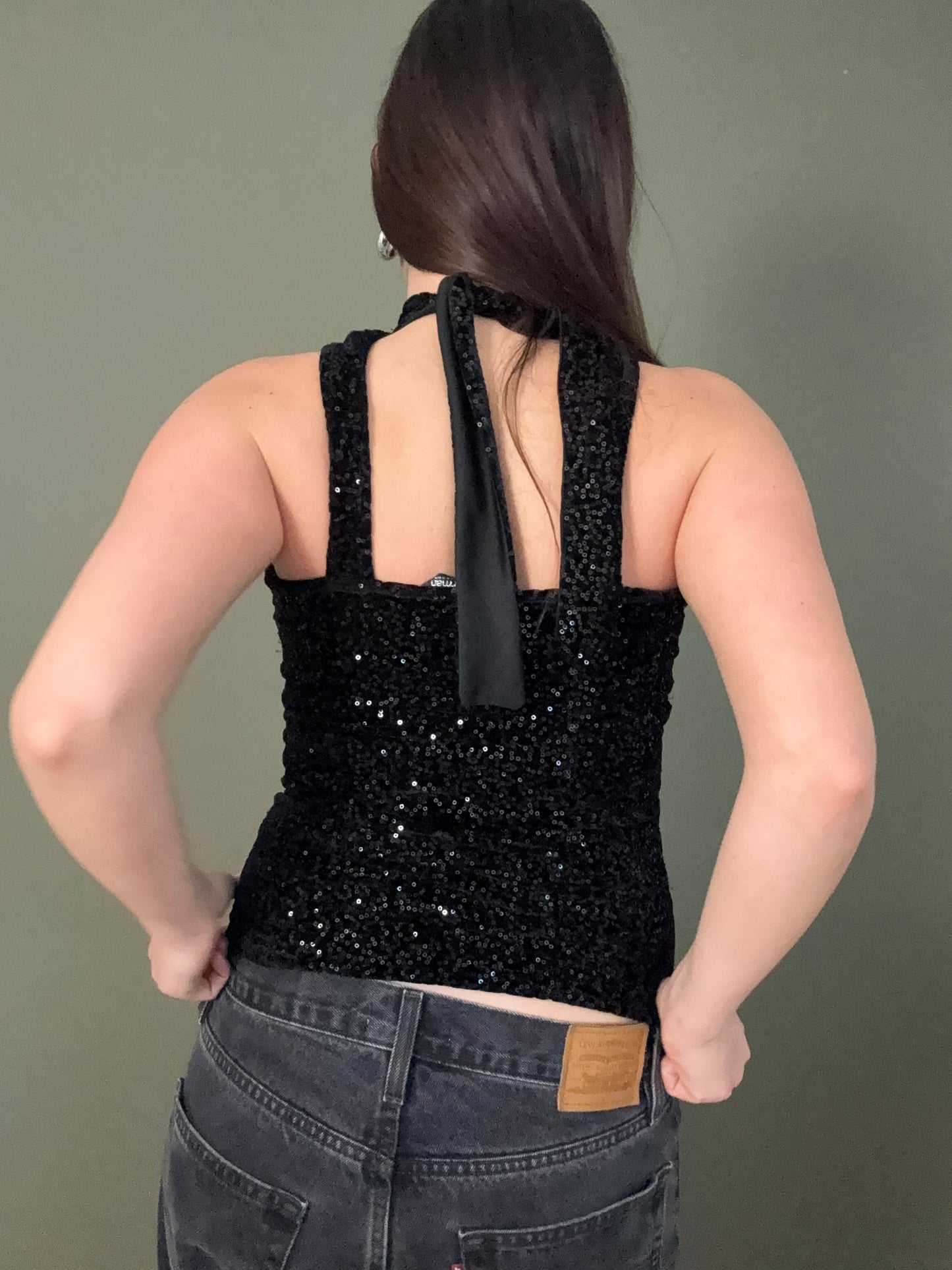 Jane Norman Sequin Top (UK6)