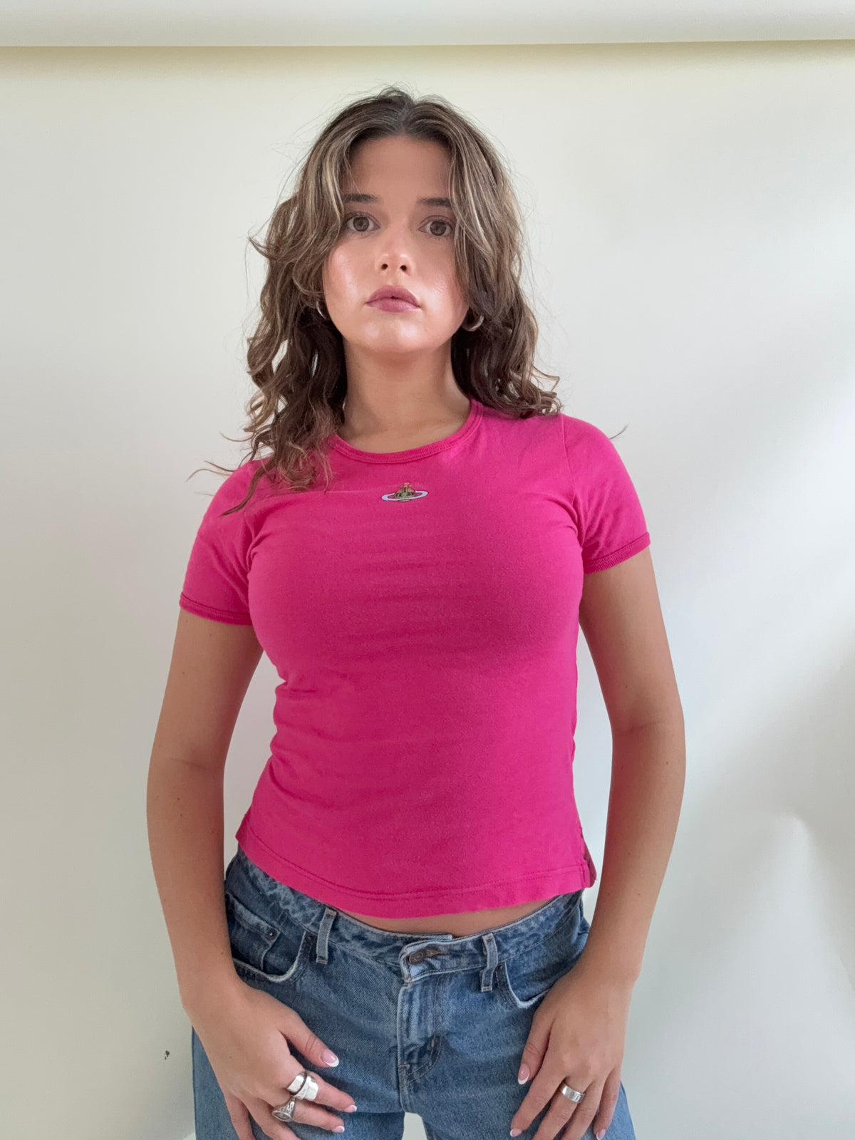 Vivienne Westwood Pink Baby Tee (S)