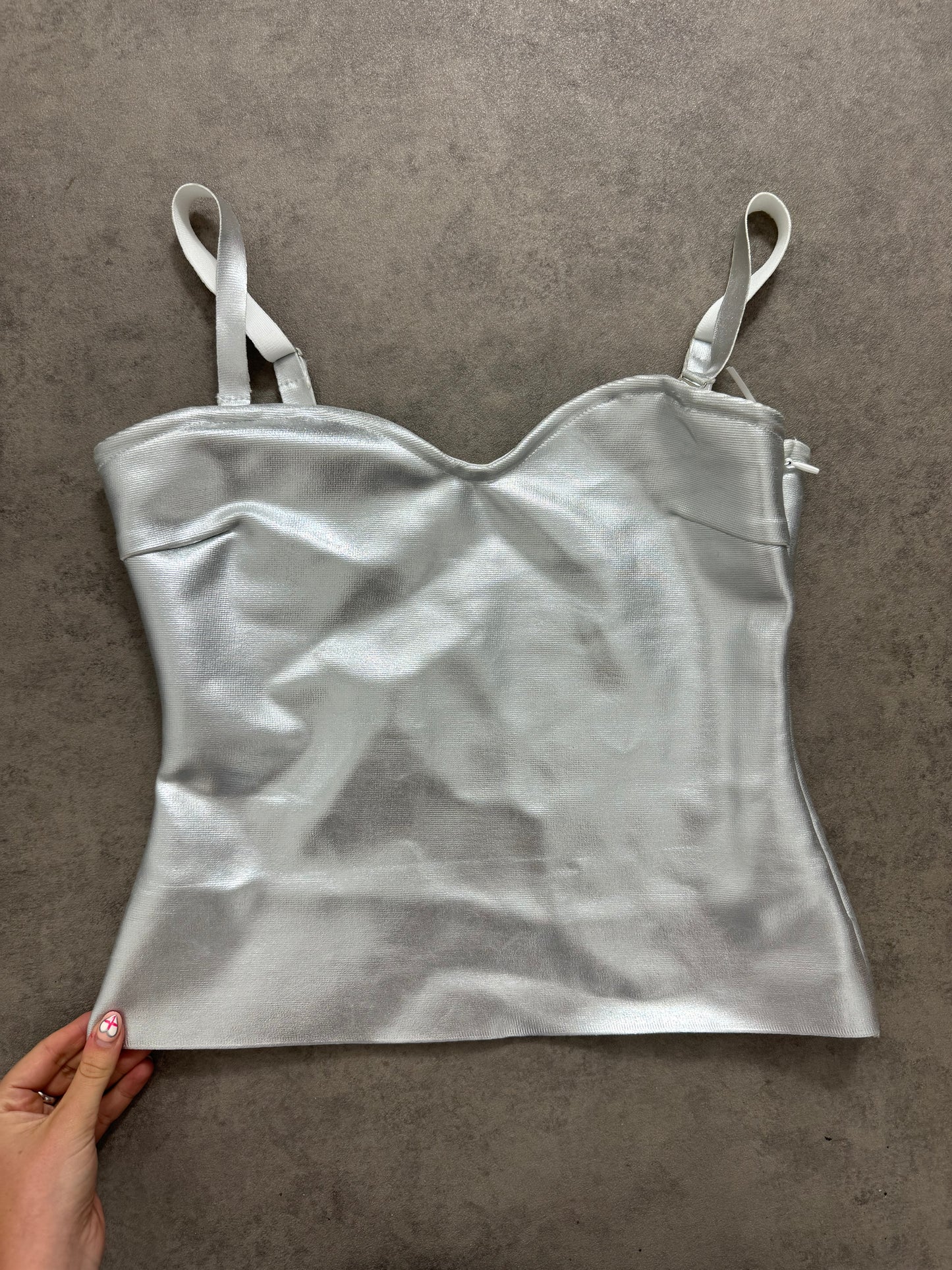 Karen Millen Silver Top