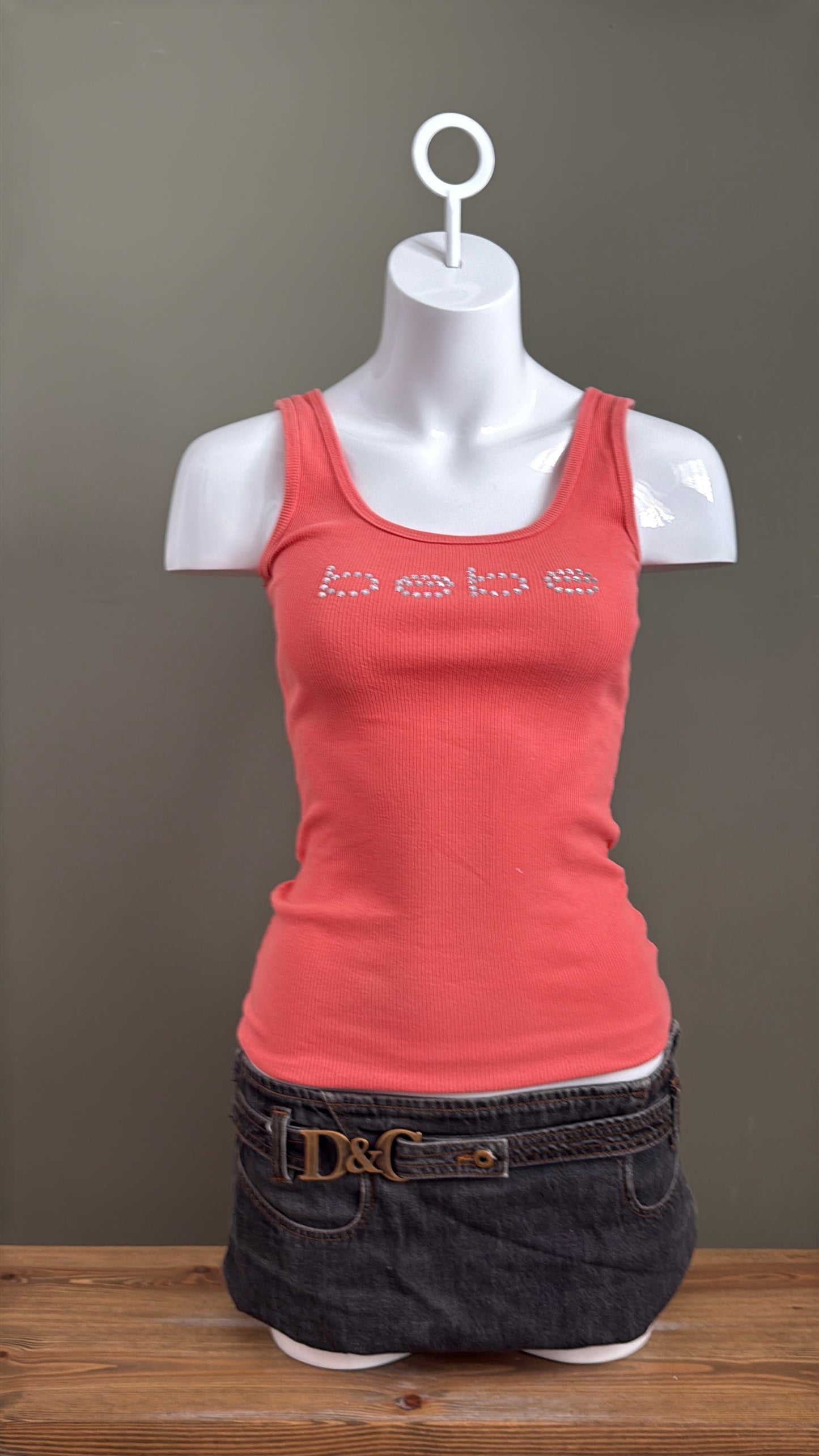 Bebe Coral Vest Top (S)