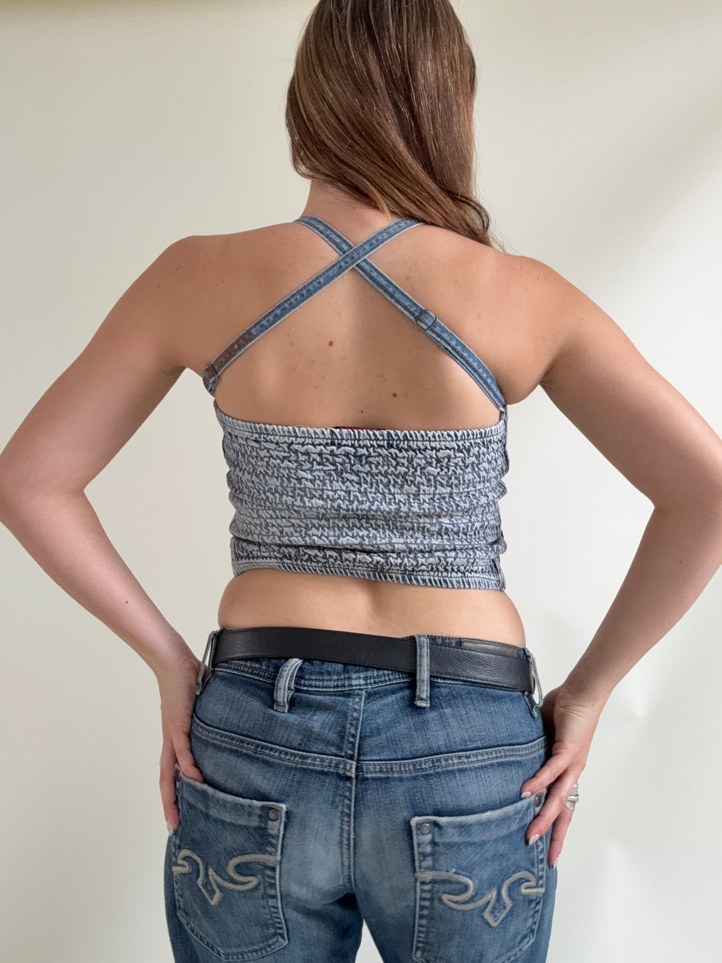 Playboy Denim Corset (UK8)