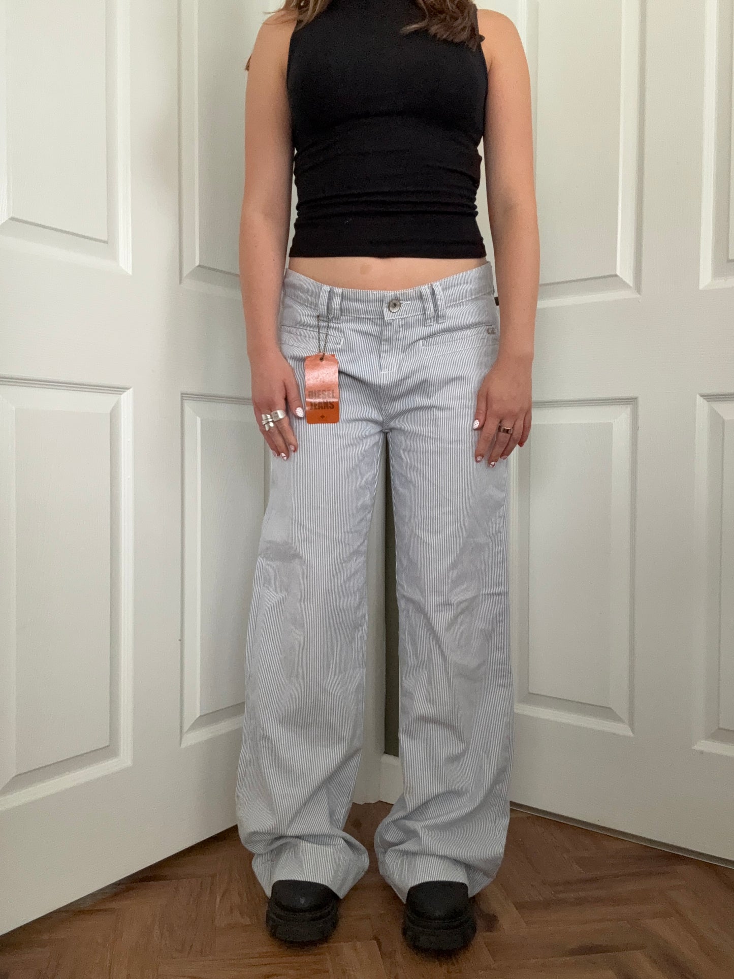 Diesel Cotton Pinstripe Trouser (32R)