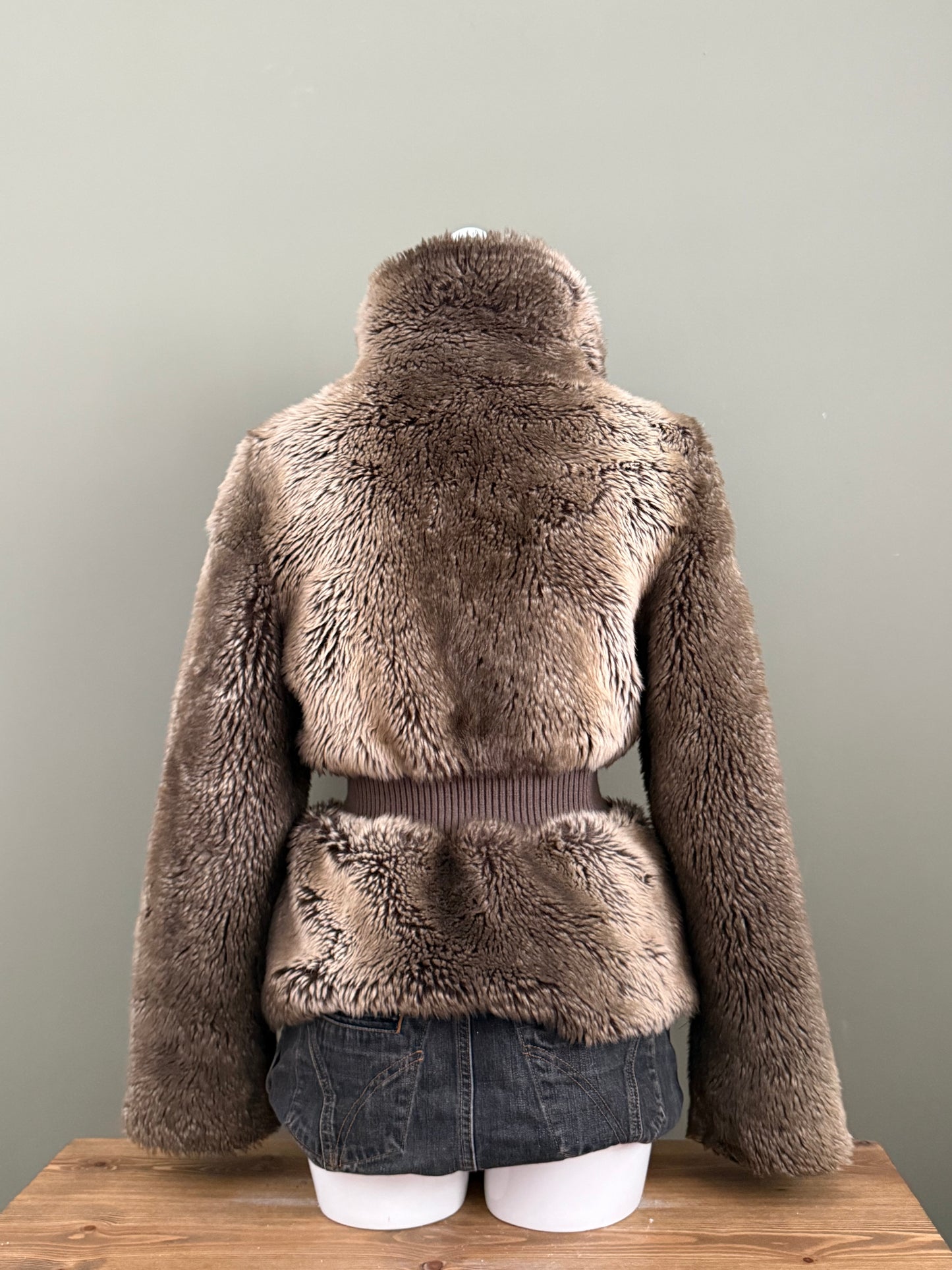 Miss Sixty Faux Fur Jacket (S)