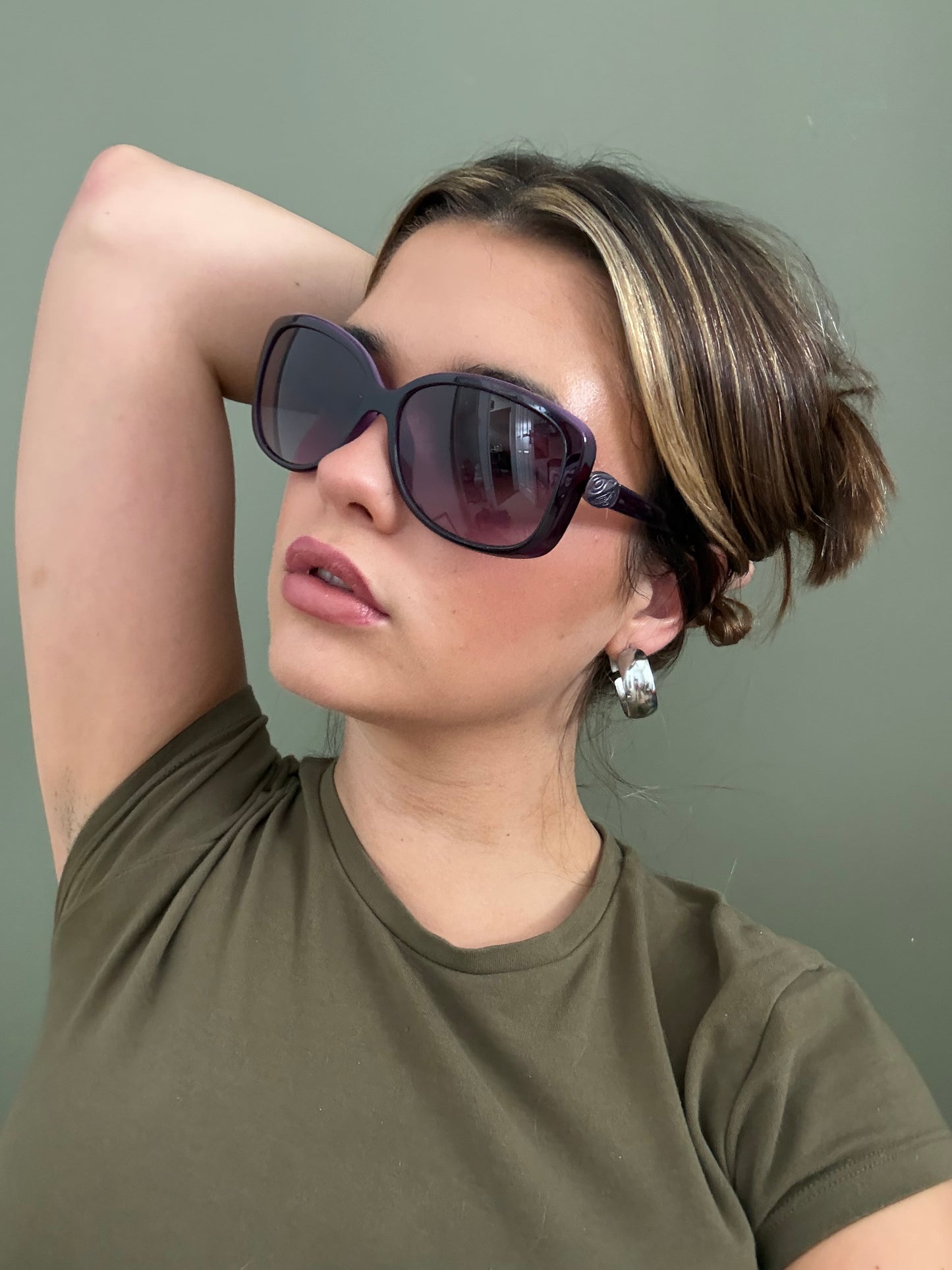 Ted Baker Purple Sunglasses