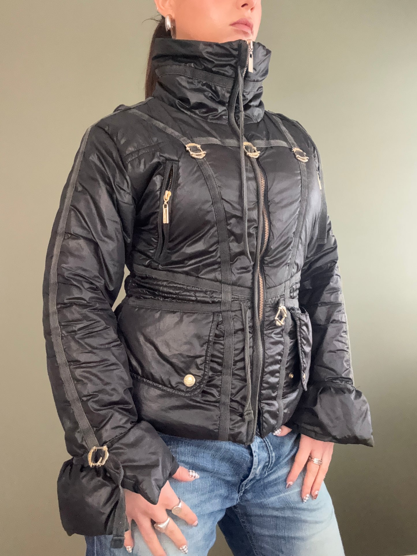 Cavalli Puffer Coat (UK8)