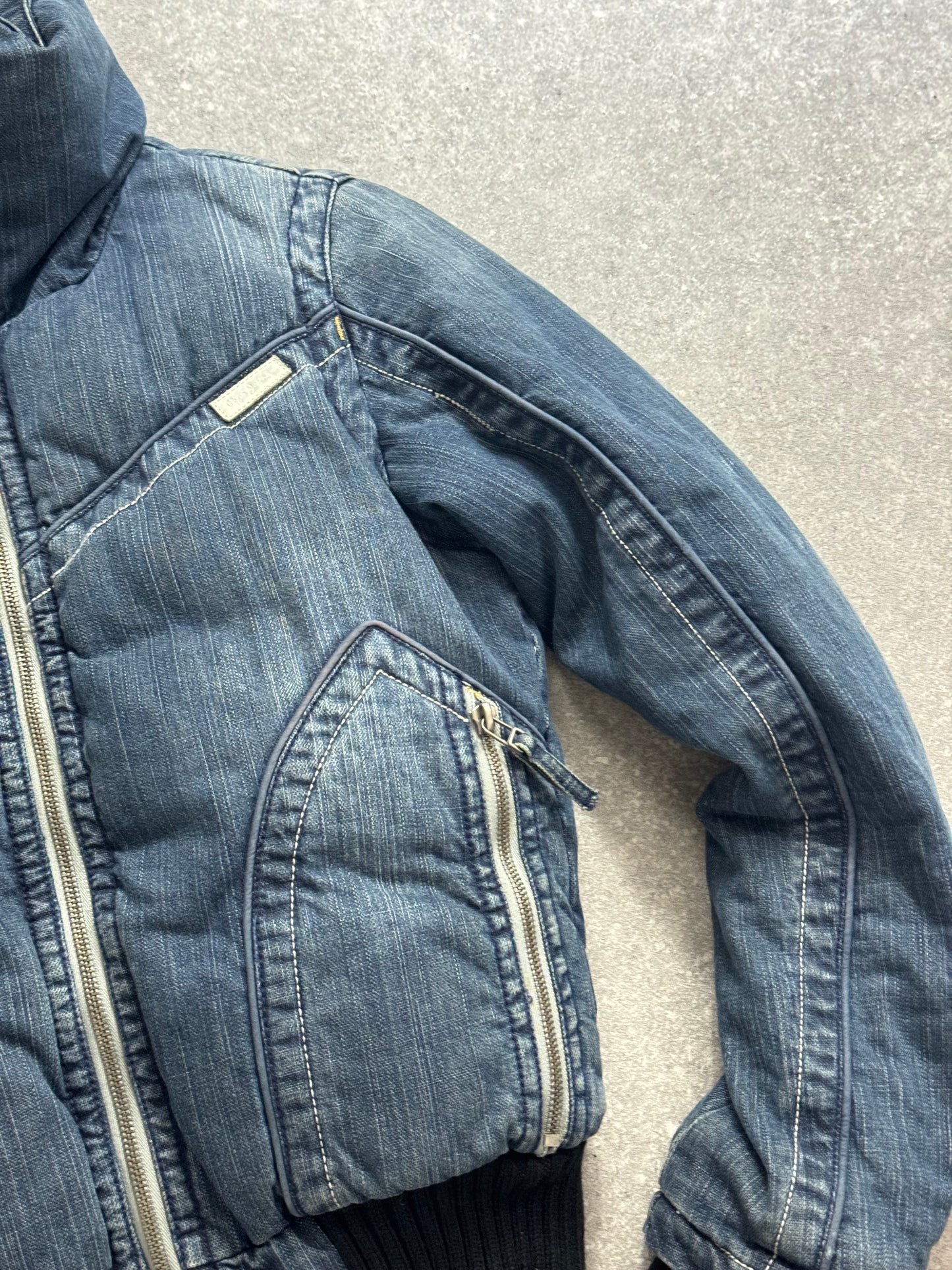 Pepe Jeans Denim Puffer Jacket