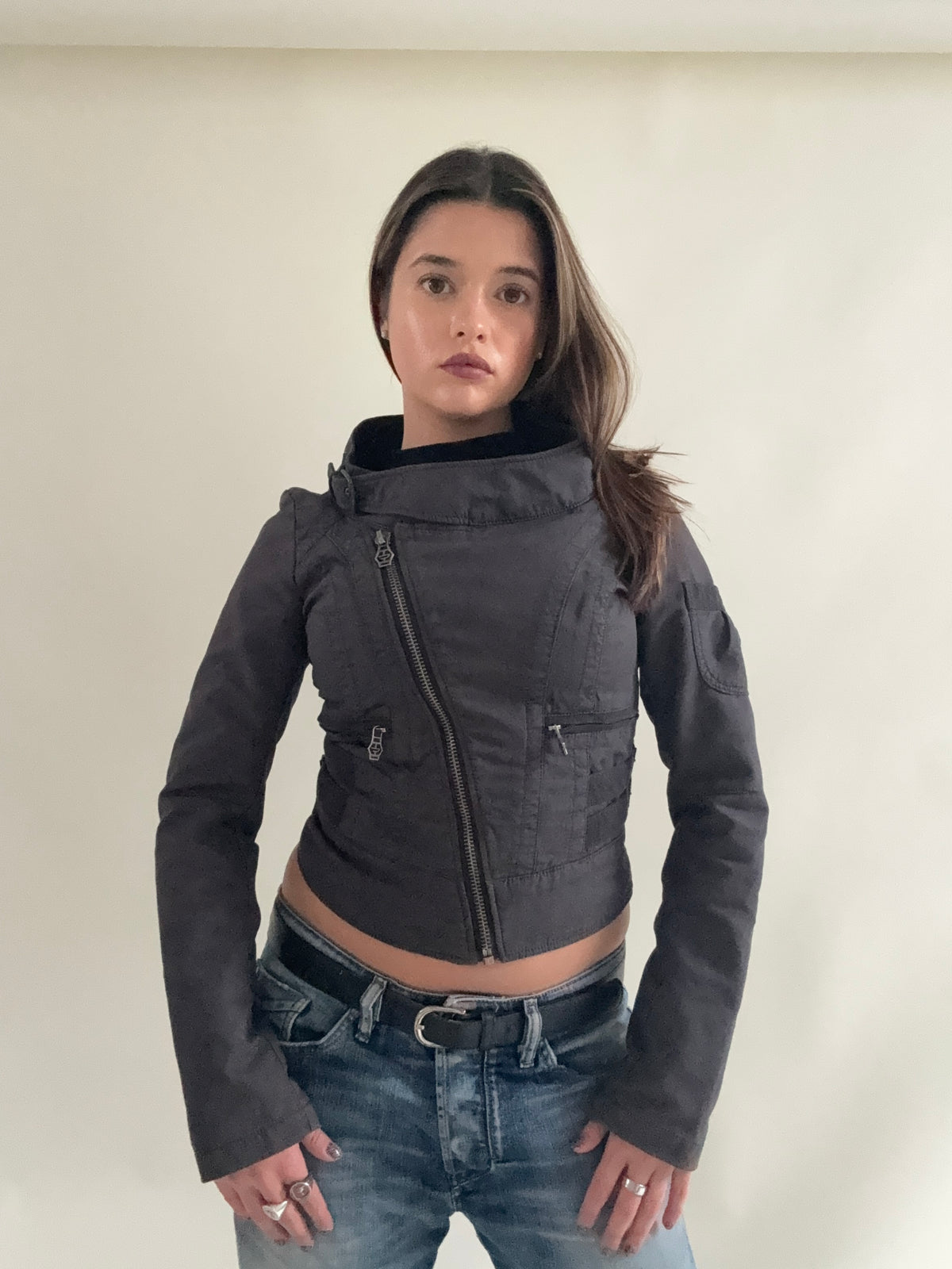 Diesel Cropped Utility Jacket (S)