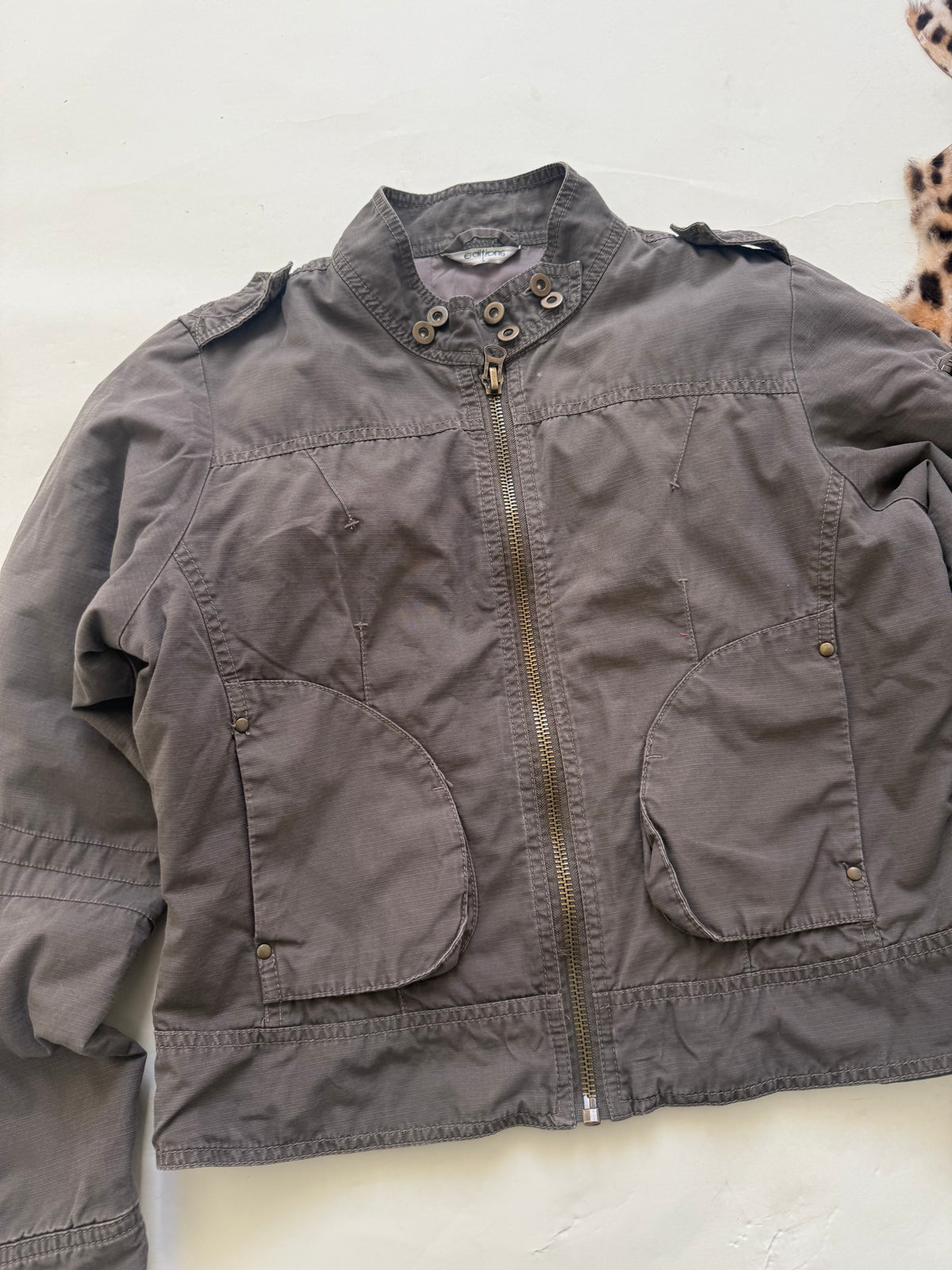 Vintage Cargo Jacket (L)