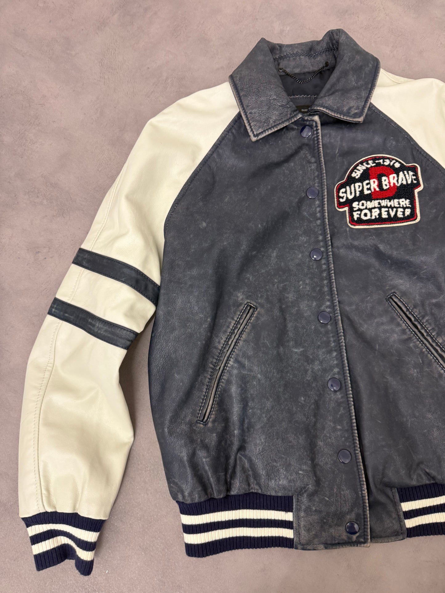 Diesel Leather Jacket (S)