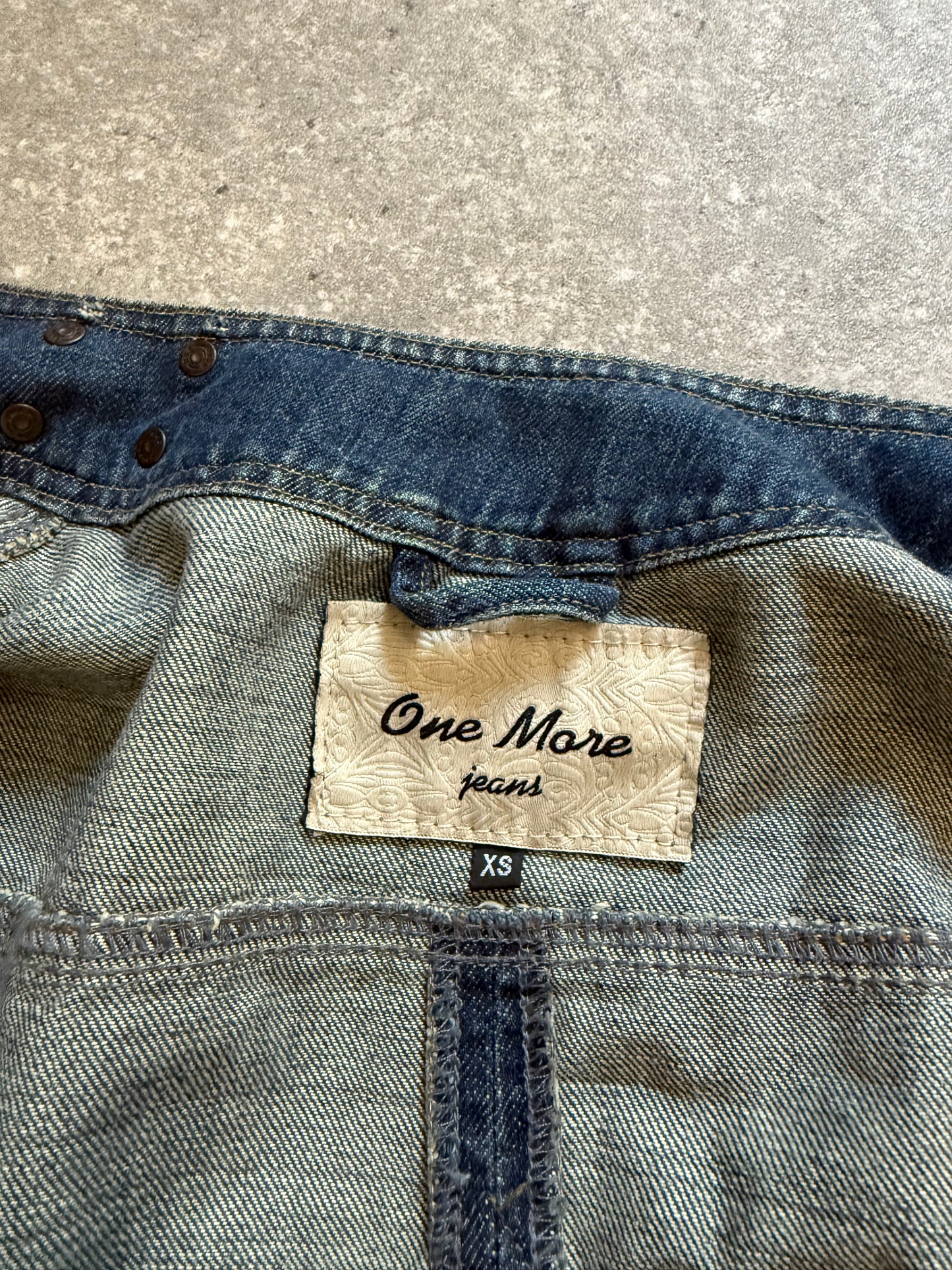 Denim Corset Jacket (XS)