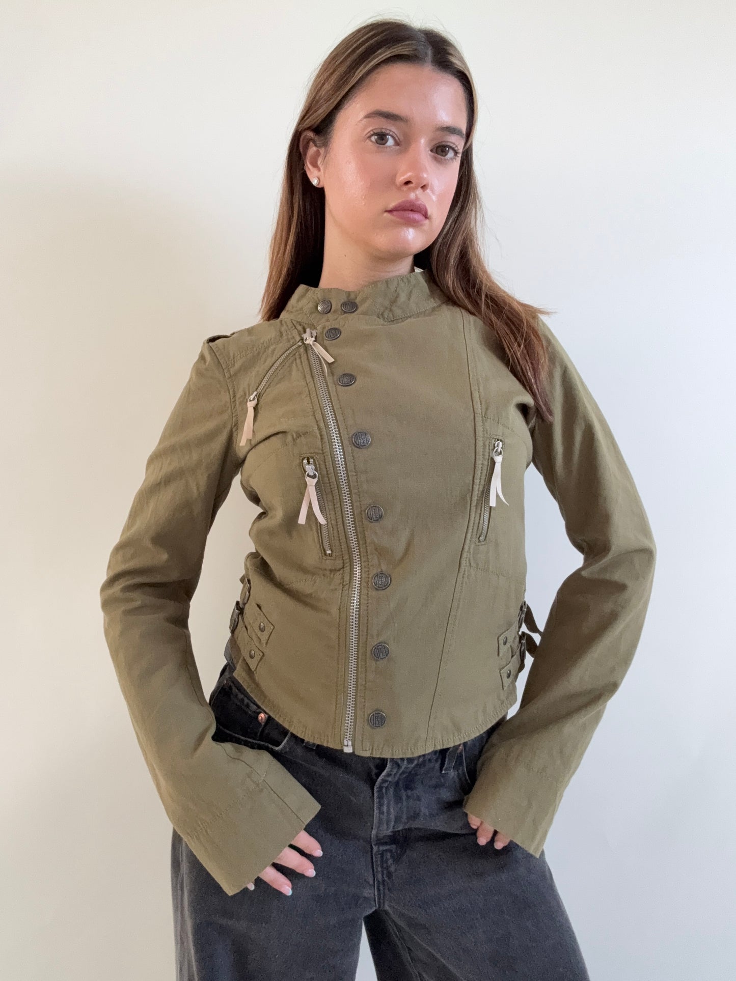 Diesel Asymmetric Buckle Jacket (L)