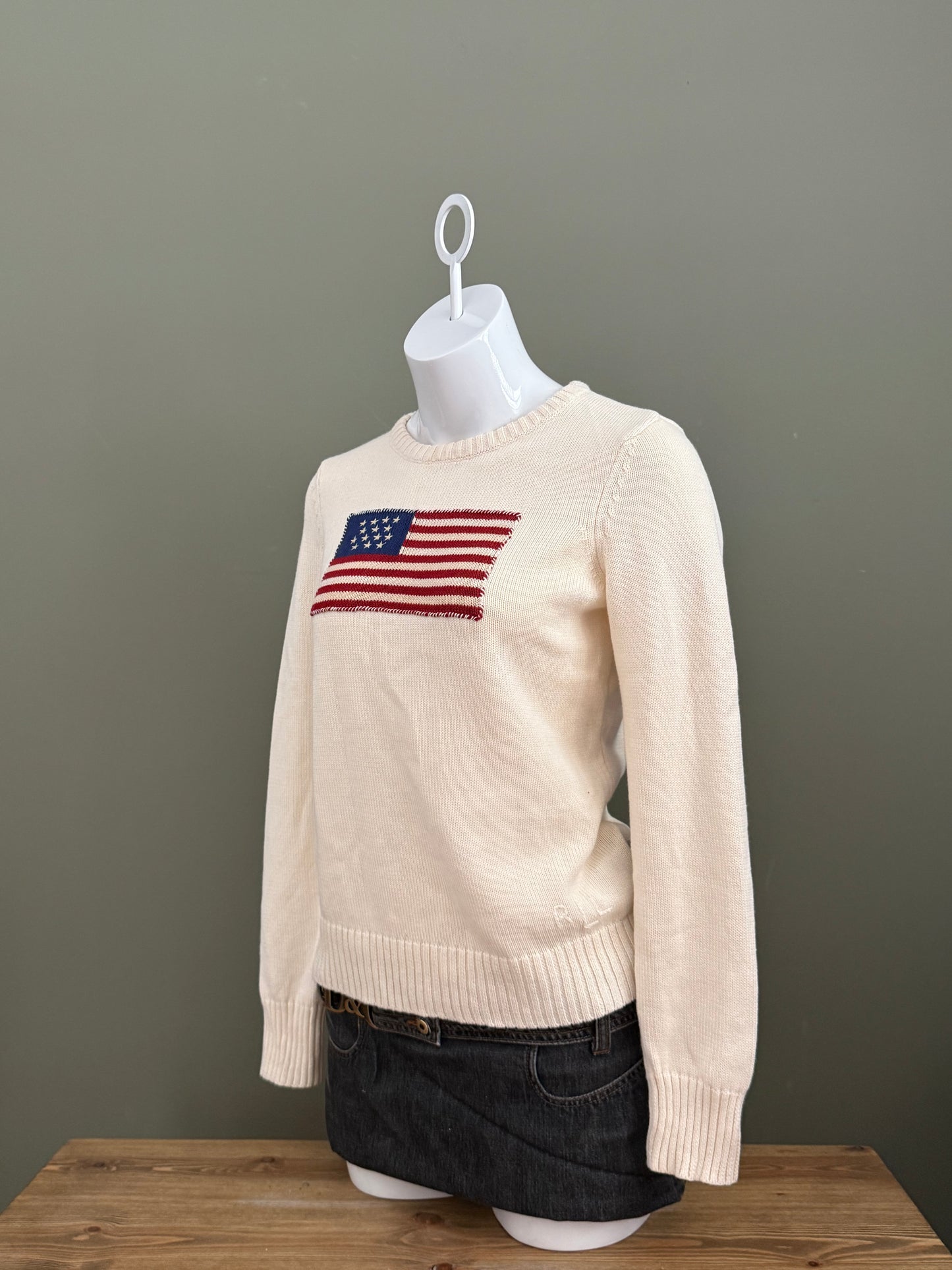 Ralph Lauren Knit Flag Jumper (S)