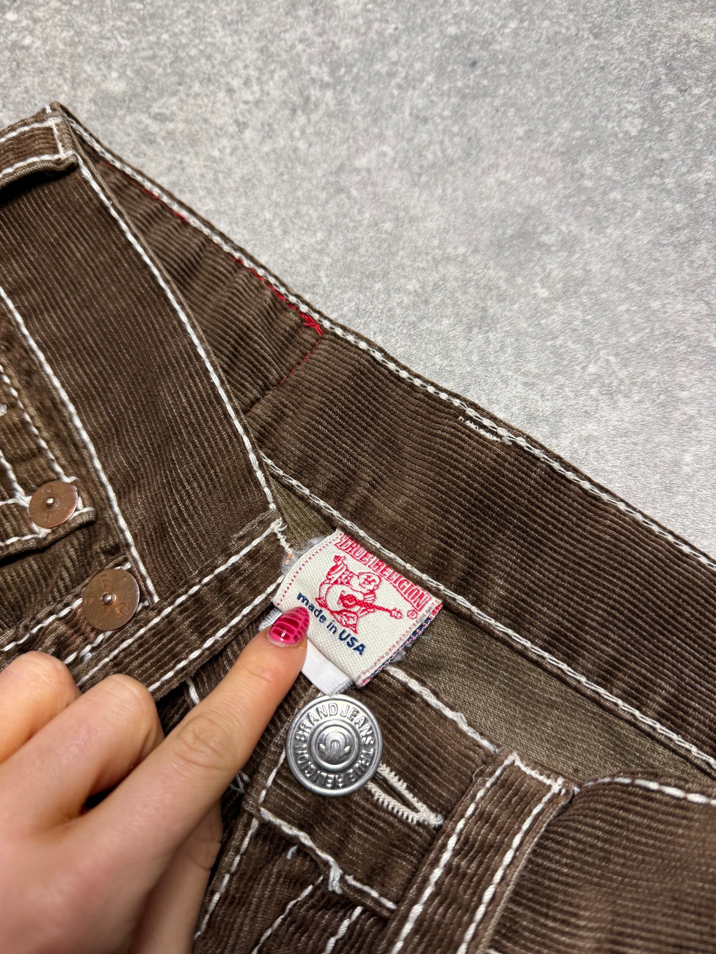 True Religion Corduroy Trouser