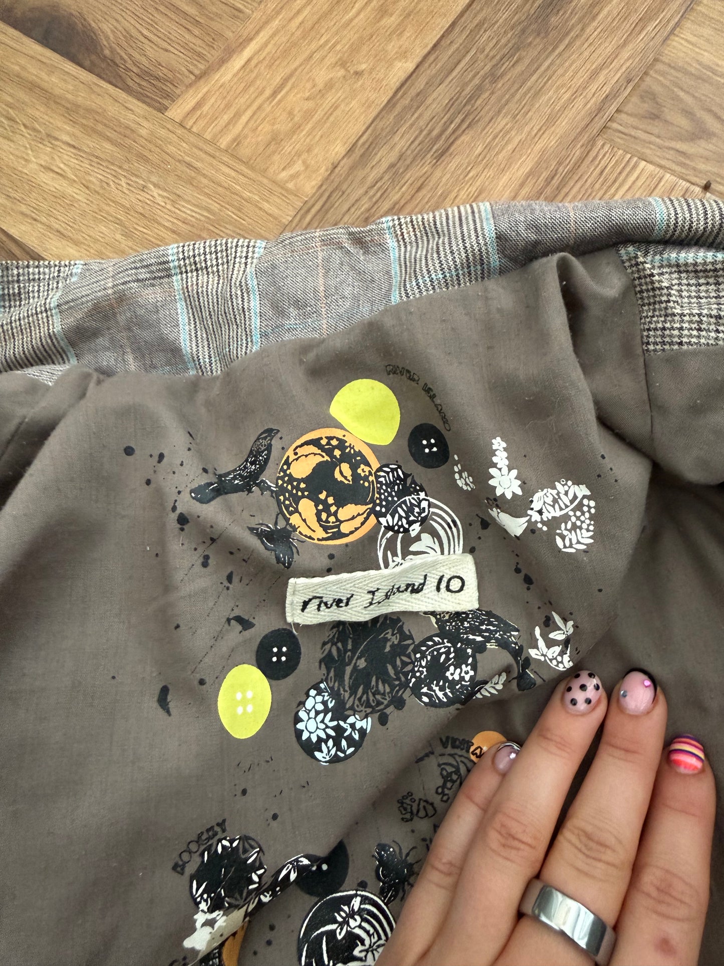Tartan Bomber Jacket (UK10)