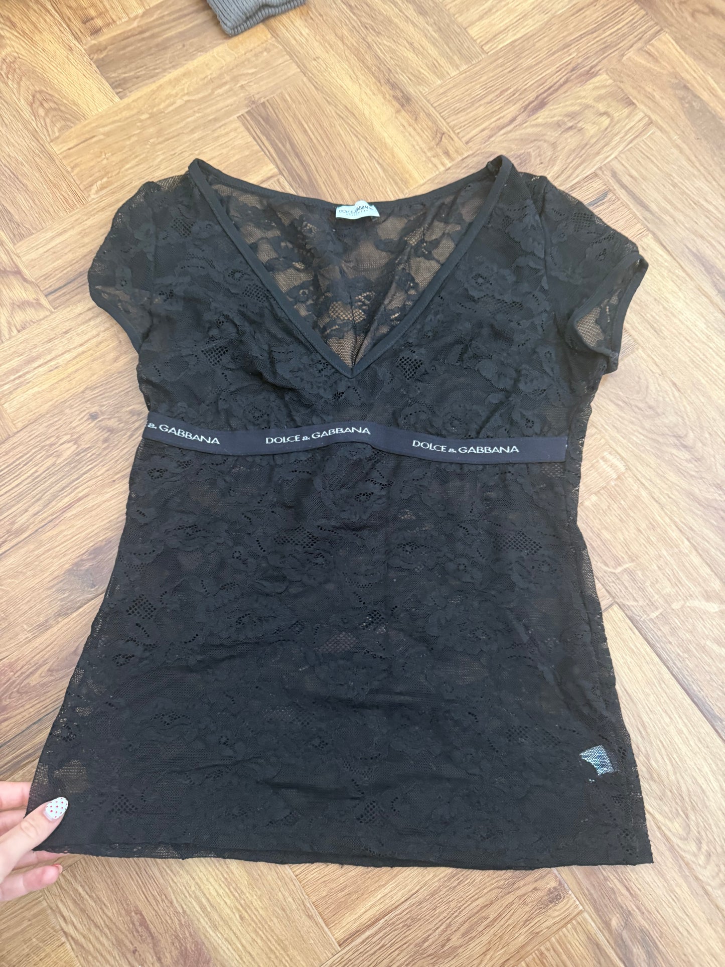 Dolce & Gabbana Lace Top (M)