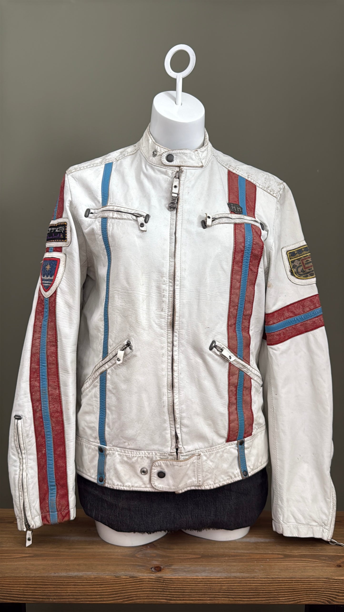Diesel Leather Biker Jacket (M)