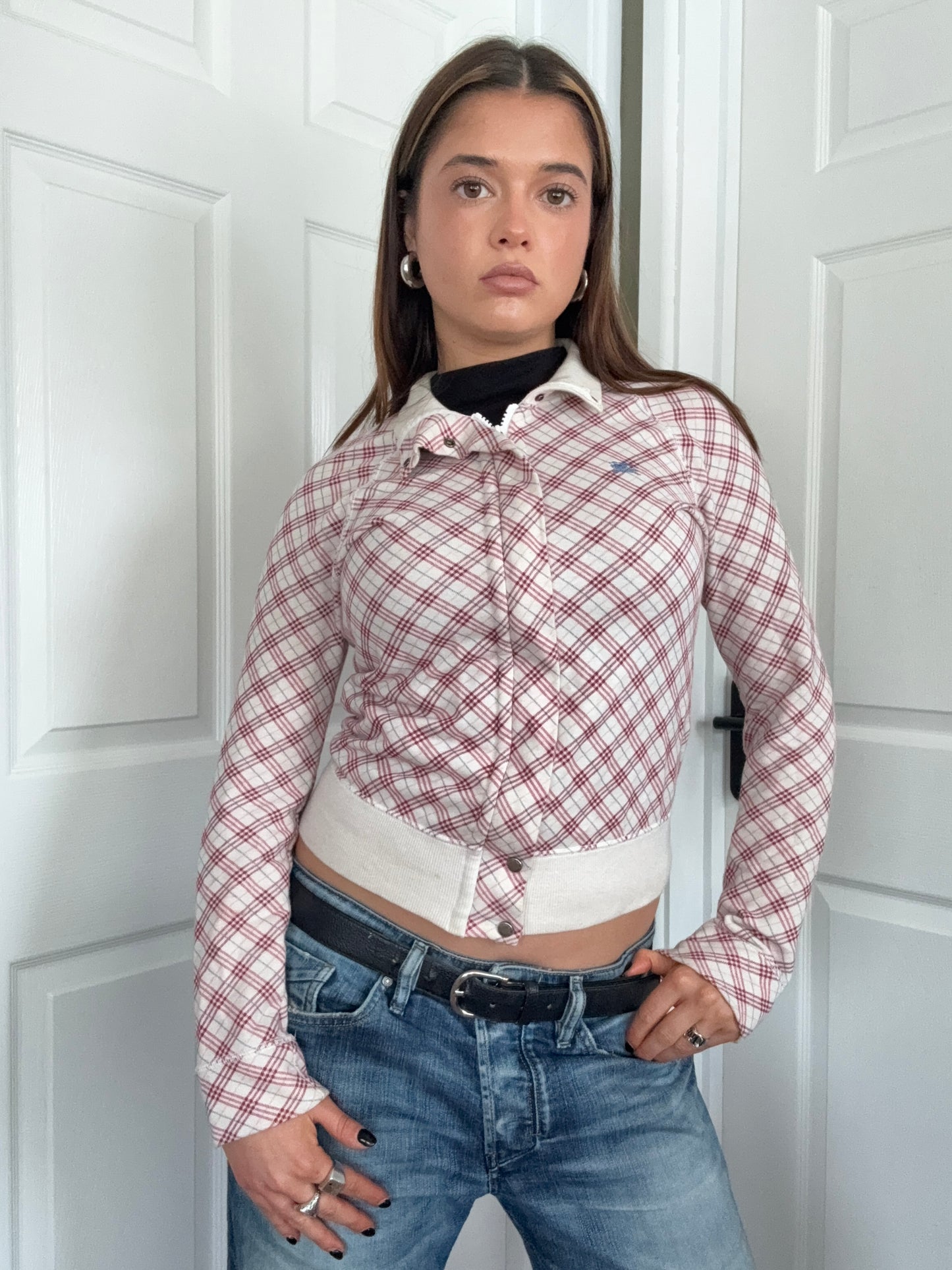 Burberry Zip Jumper (S)
