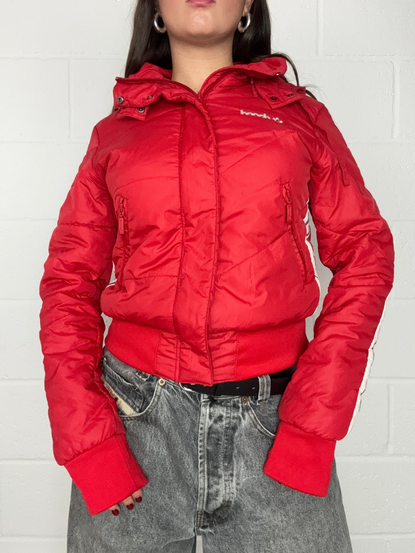 Red Hooch Puffer Jacket