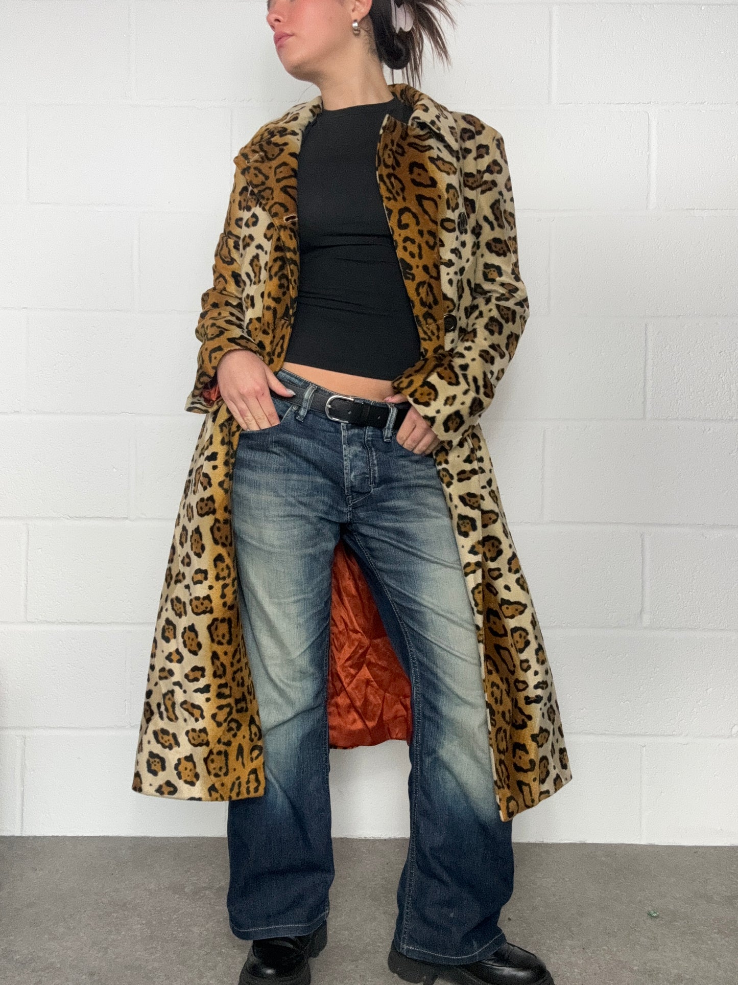 Leopard Print Miss Sixty Jacket