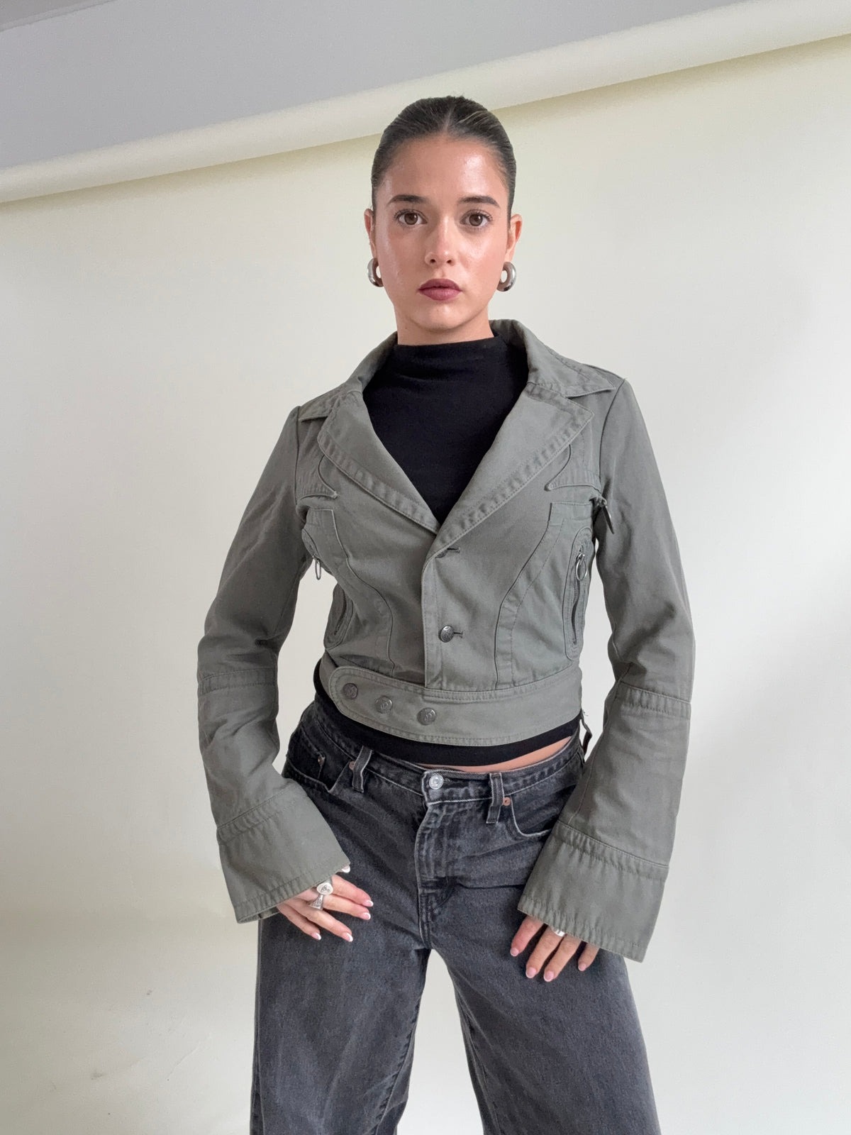 Vintage Diesel Cropped Jacket (M)