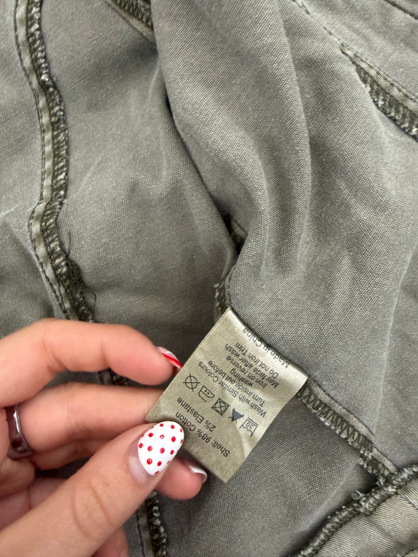 Jane Norman Deadstock Cropped Military Jacket (UK10)