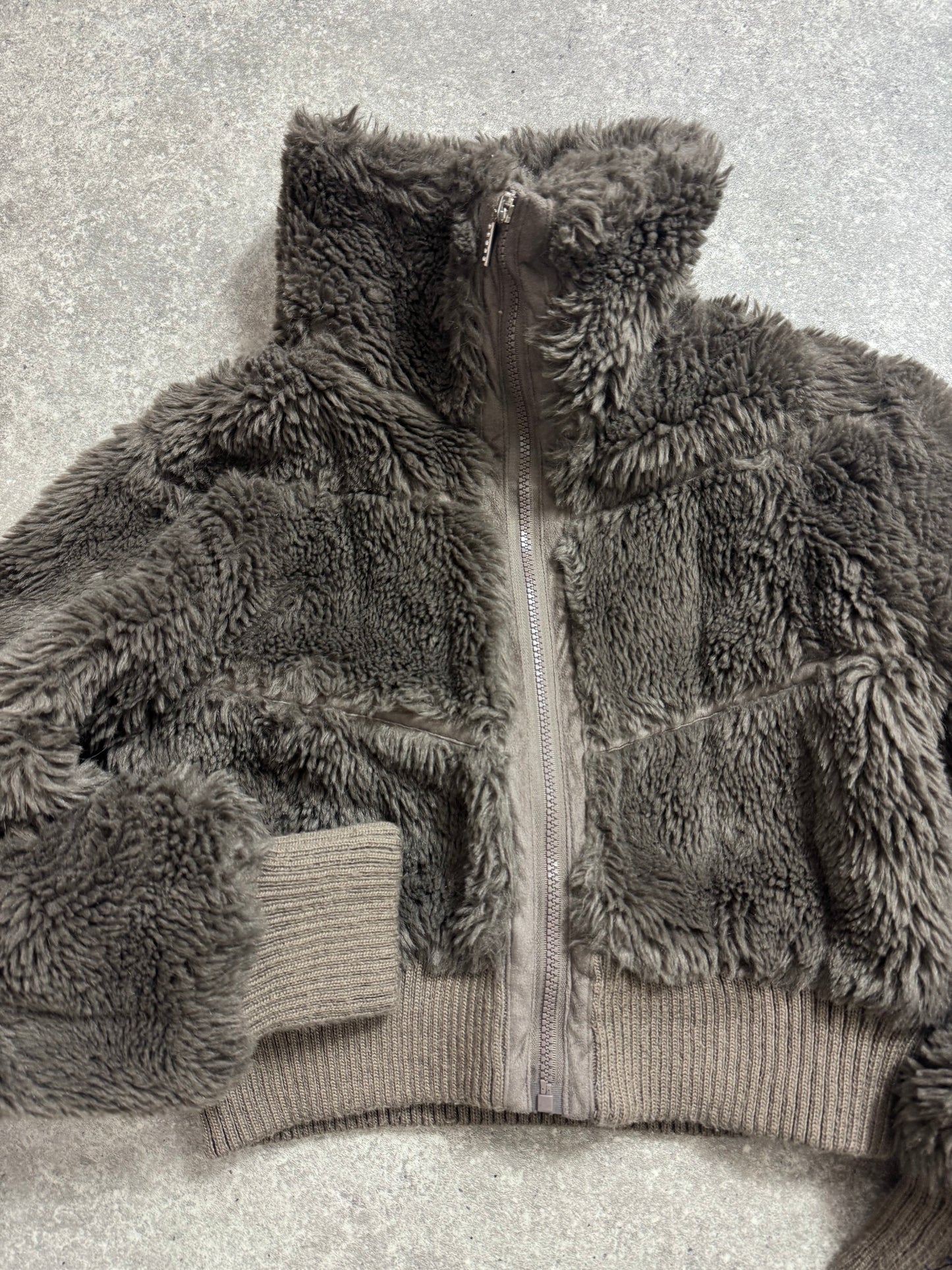 Y2K Faux Fur Jacket (XS)