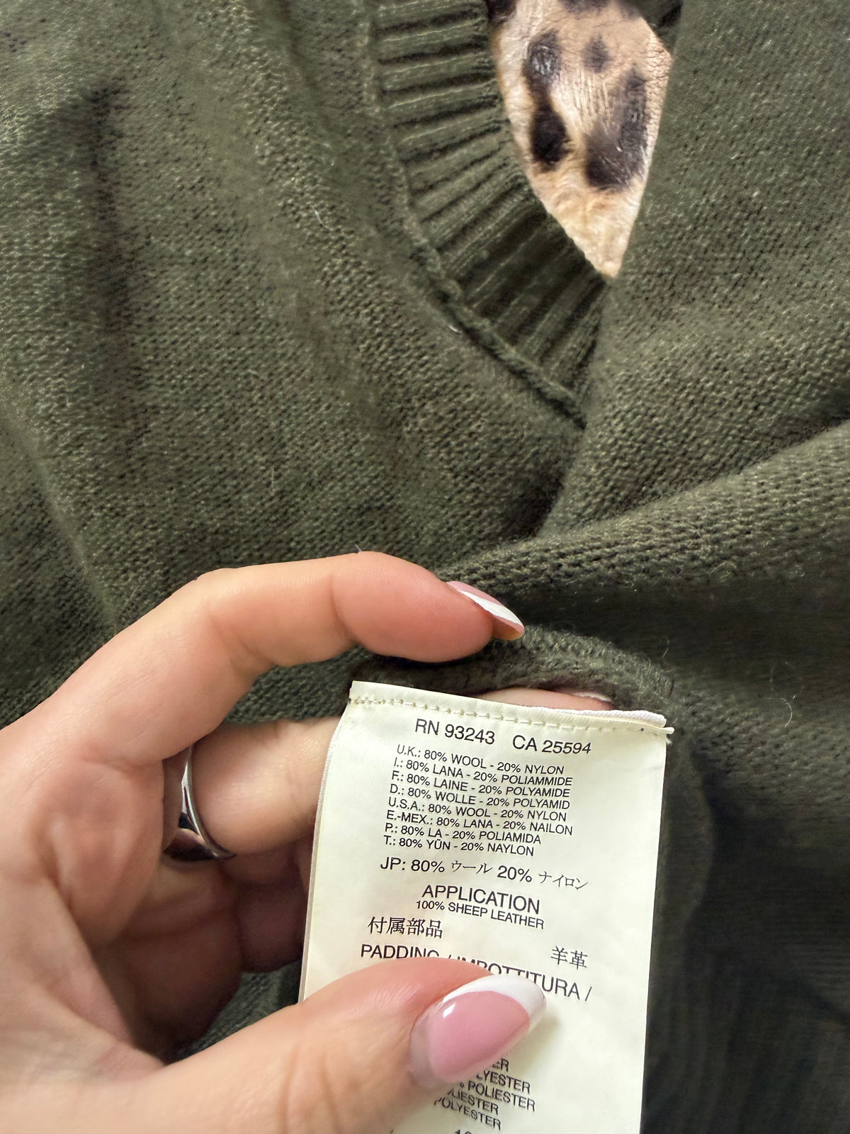 Diesel Wool Zip Gilet (M)