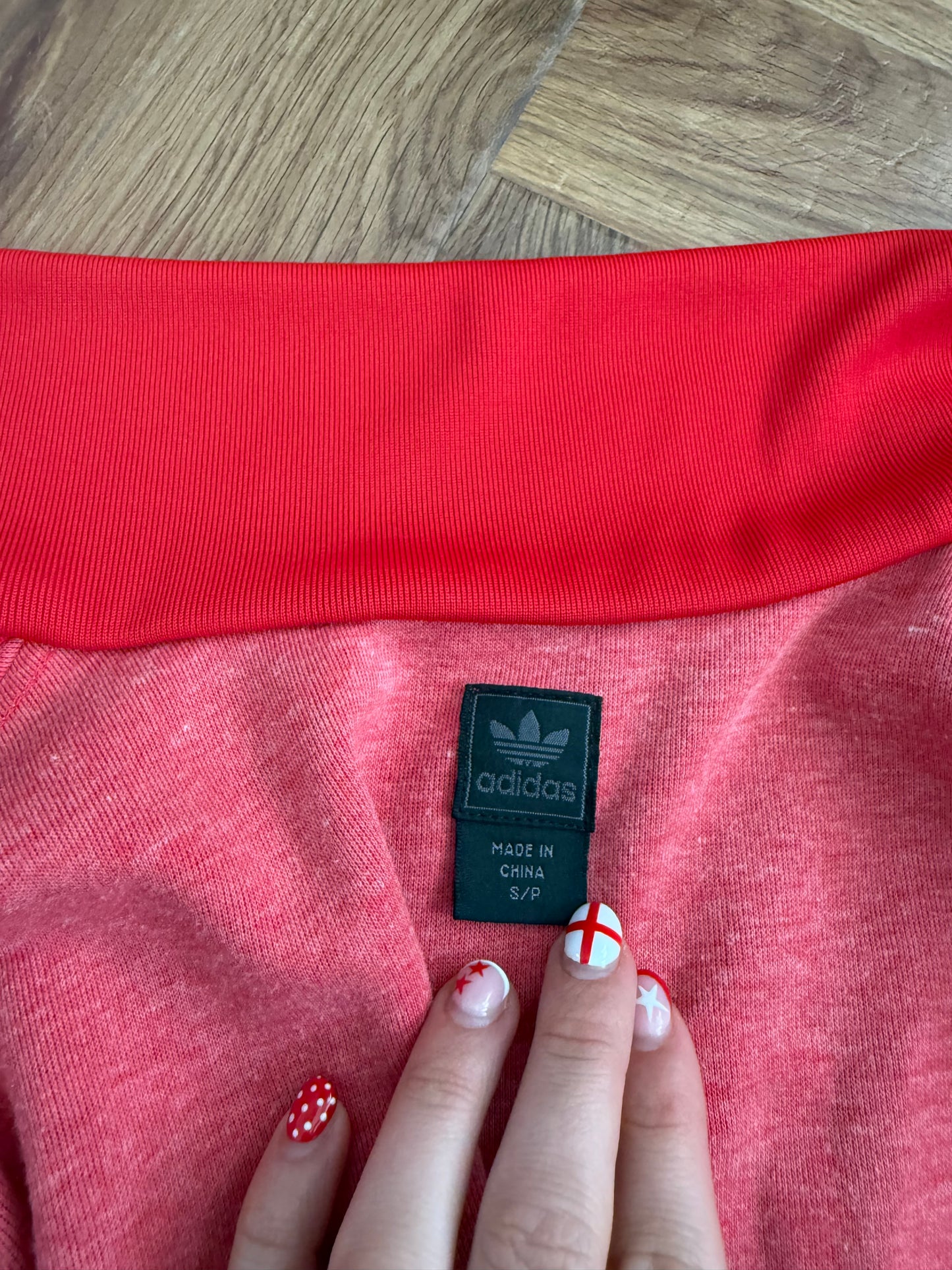 Adidas England Zip Tracksuit Top (S)