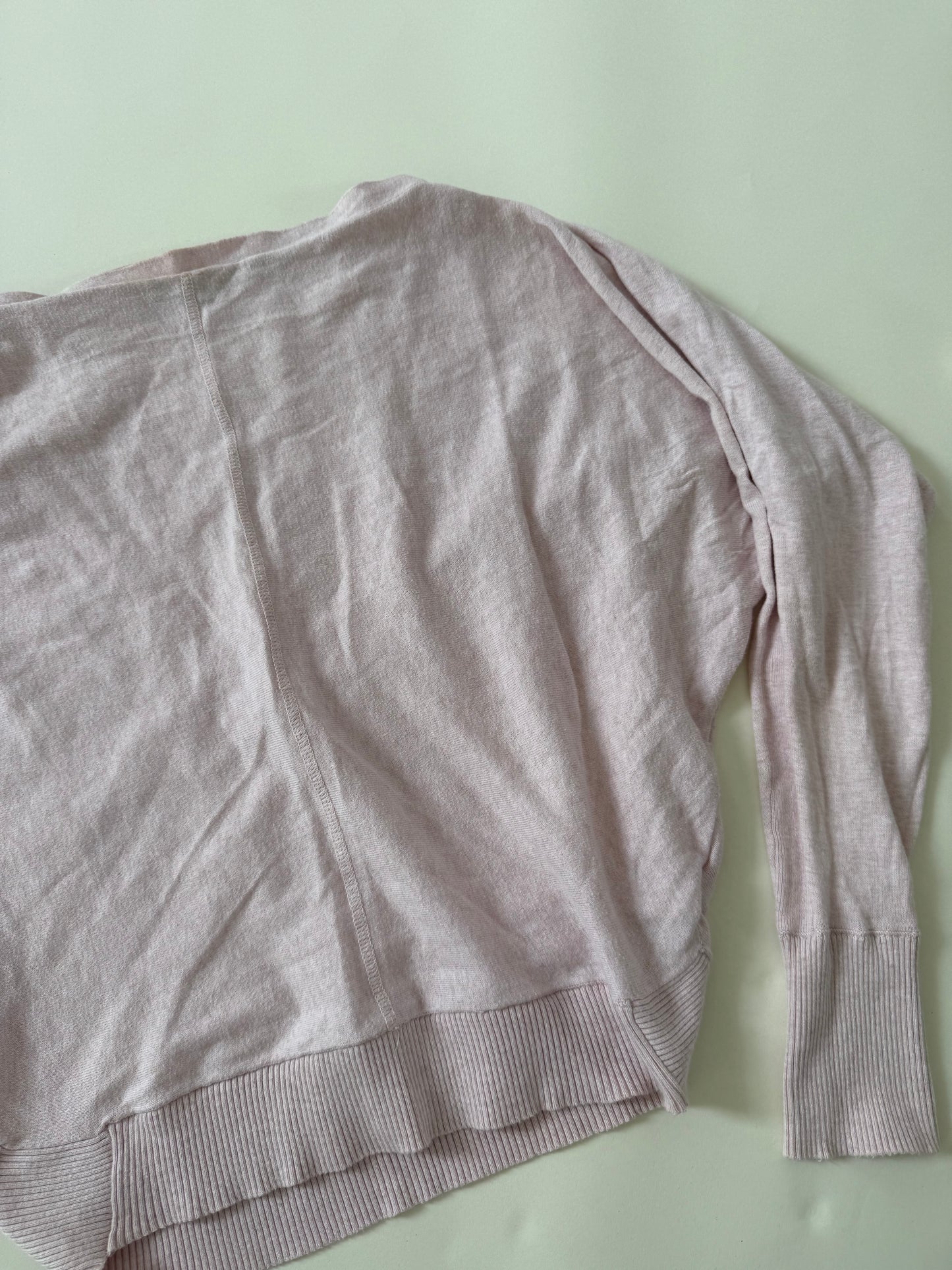 Allsaints Baby Pink Batwing Jumper (S)