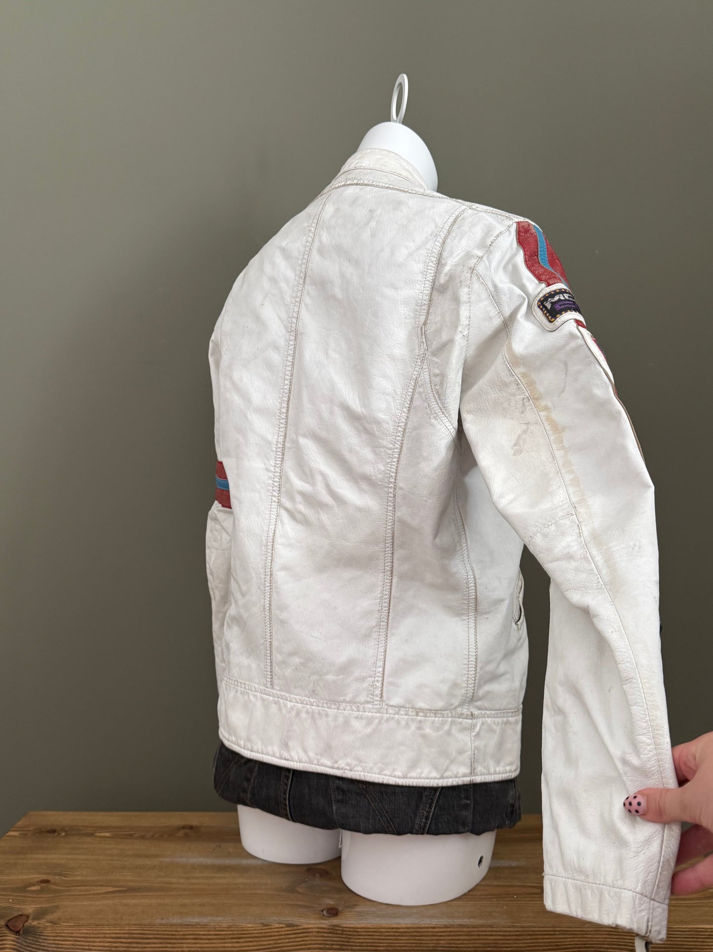 Diesel Leather Biker Jacket (M)