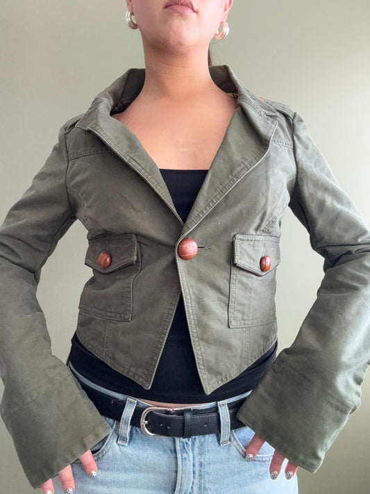 Khaki Diesel Jacket (M)