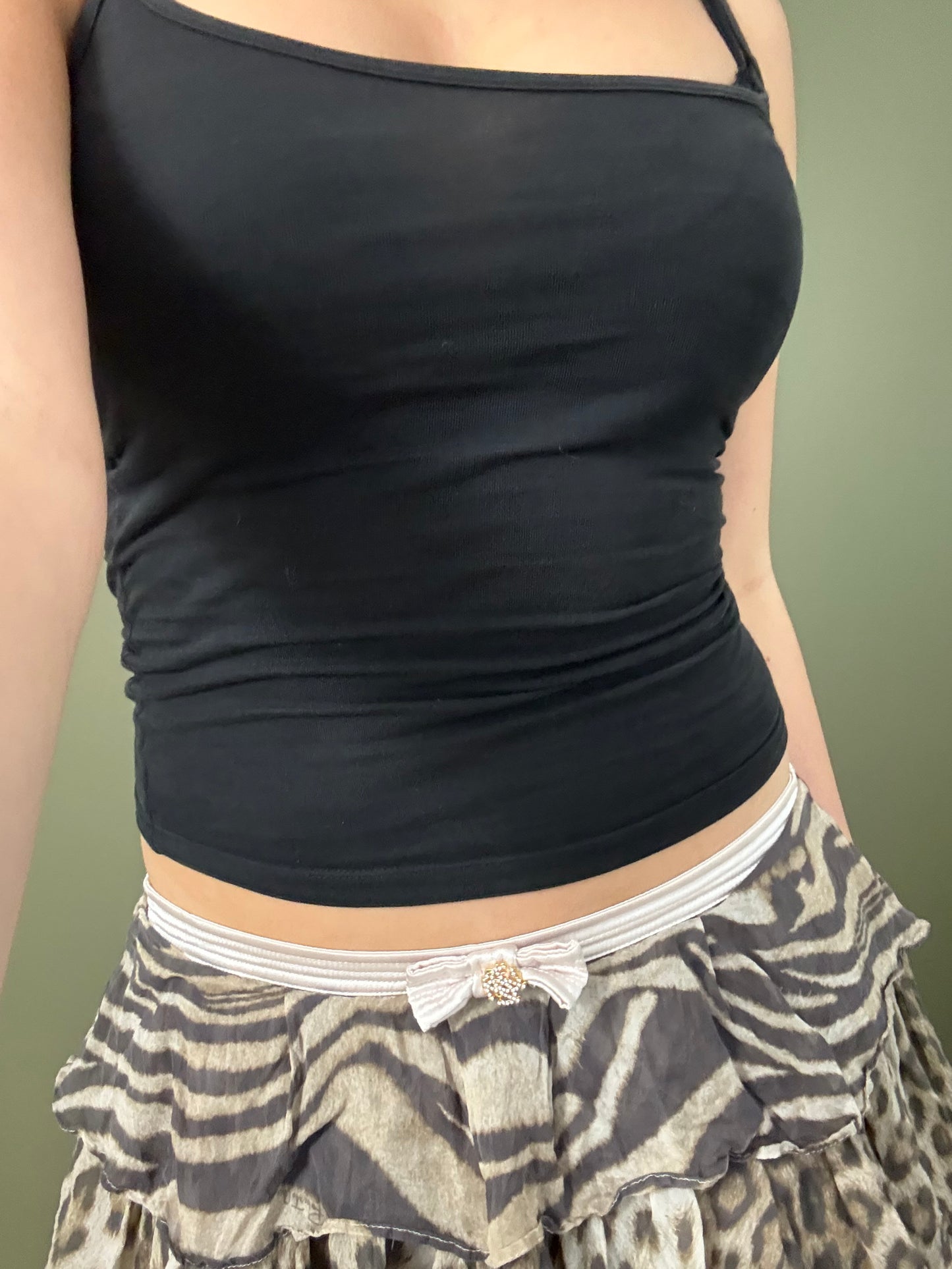 Roberto Cavalli Silk Skirt (M)