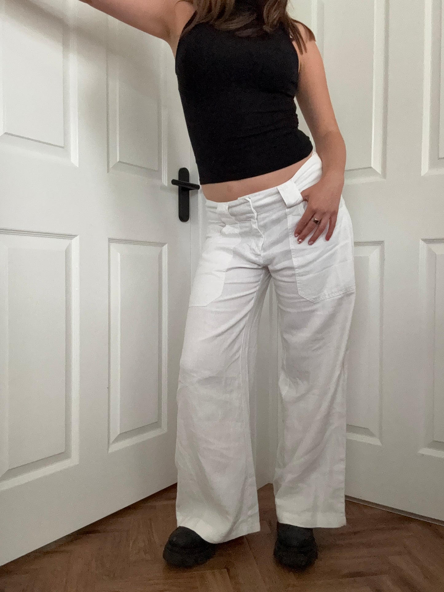 French Connection Linen Trouser (UK10)