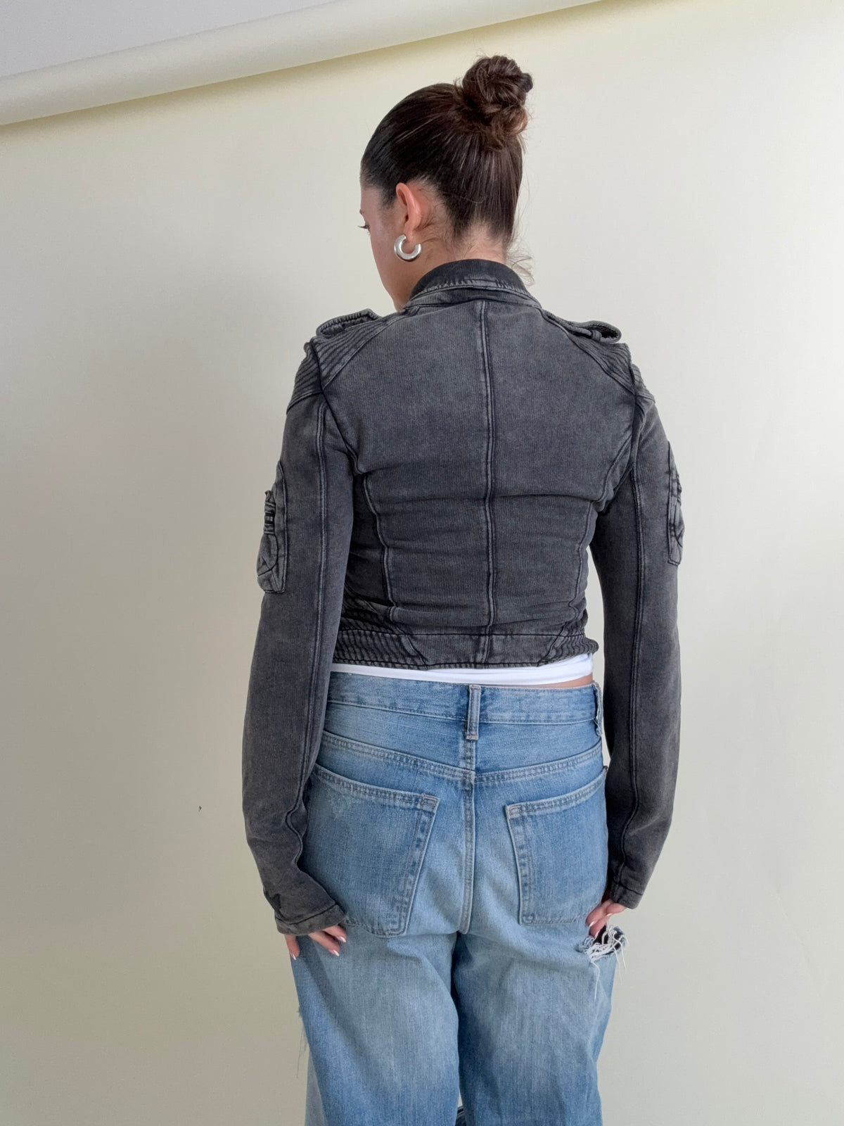 Diesel Cotton Biker Jacket (S)