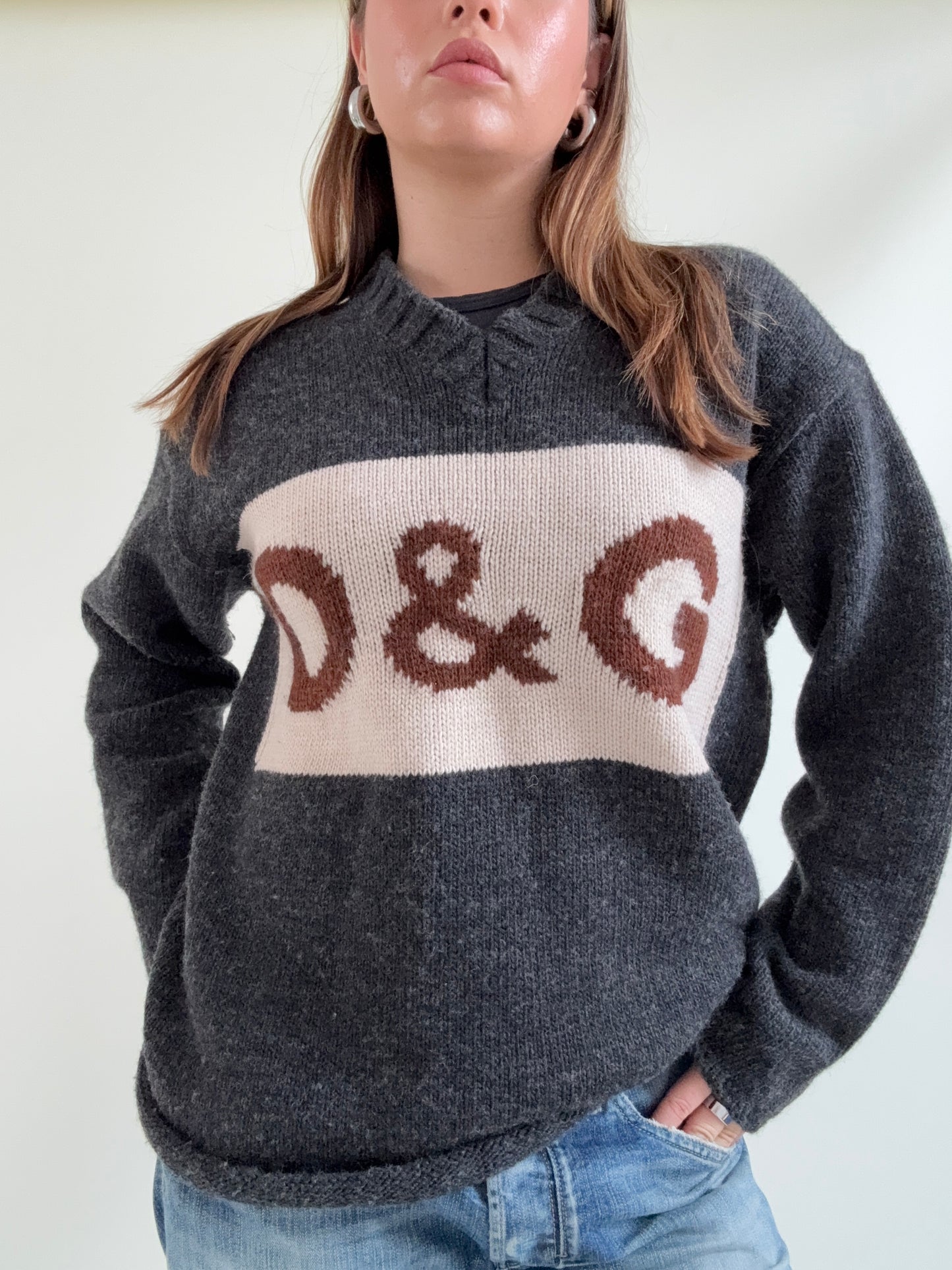 Dolce & Gabbana Vintage Wool Jumper (M)
