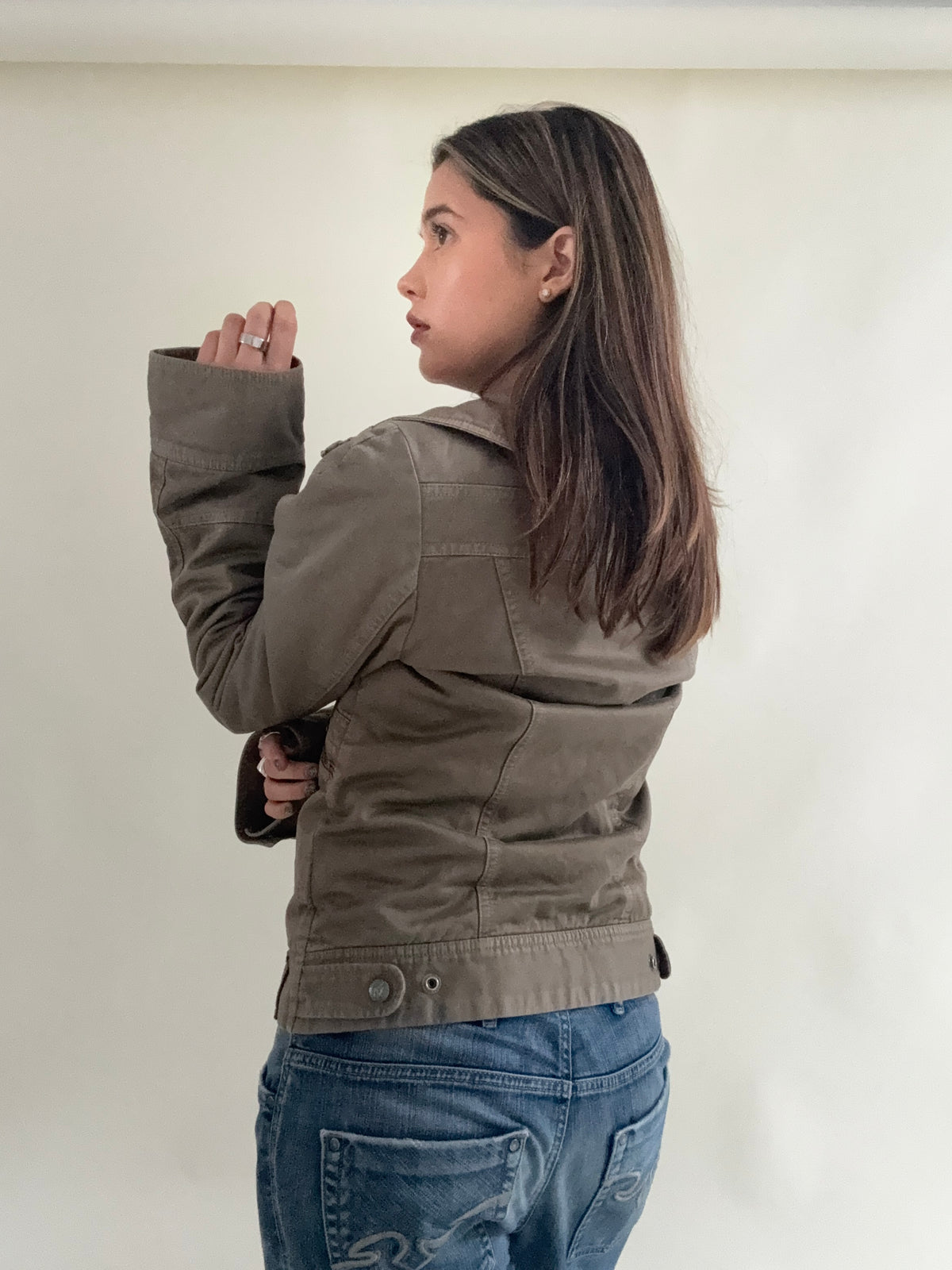 Vintage Diesel Funnel Neck Jacket (L)