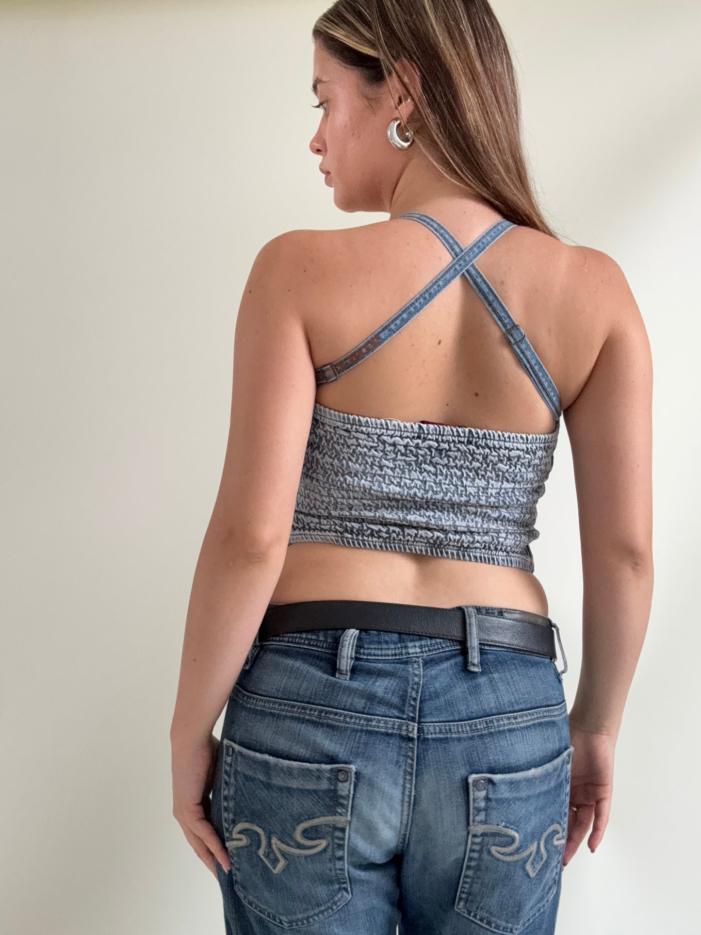 Playboy Denim Corset (UK8)