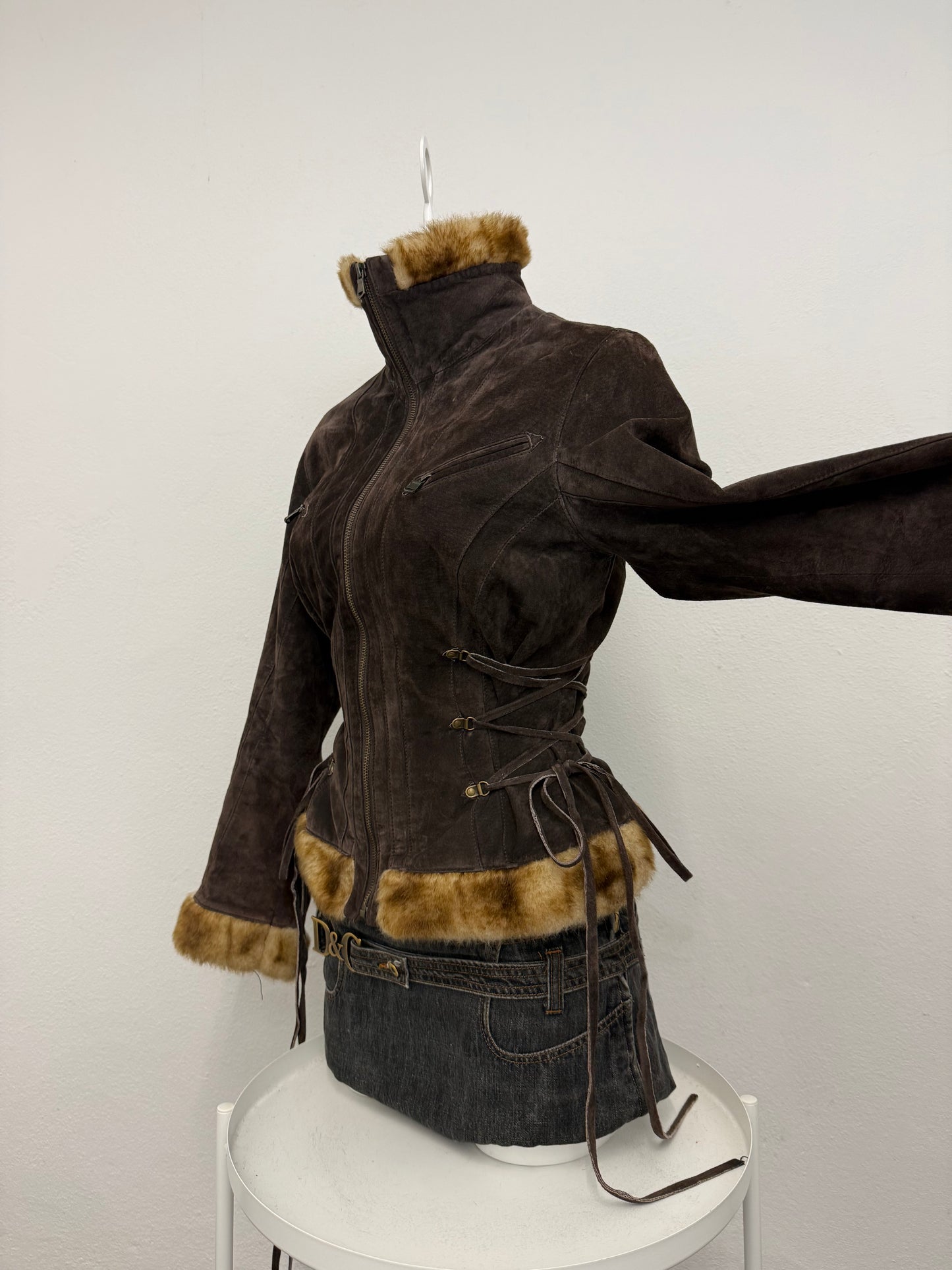 Suede Corset Jacket (S)