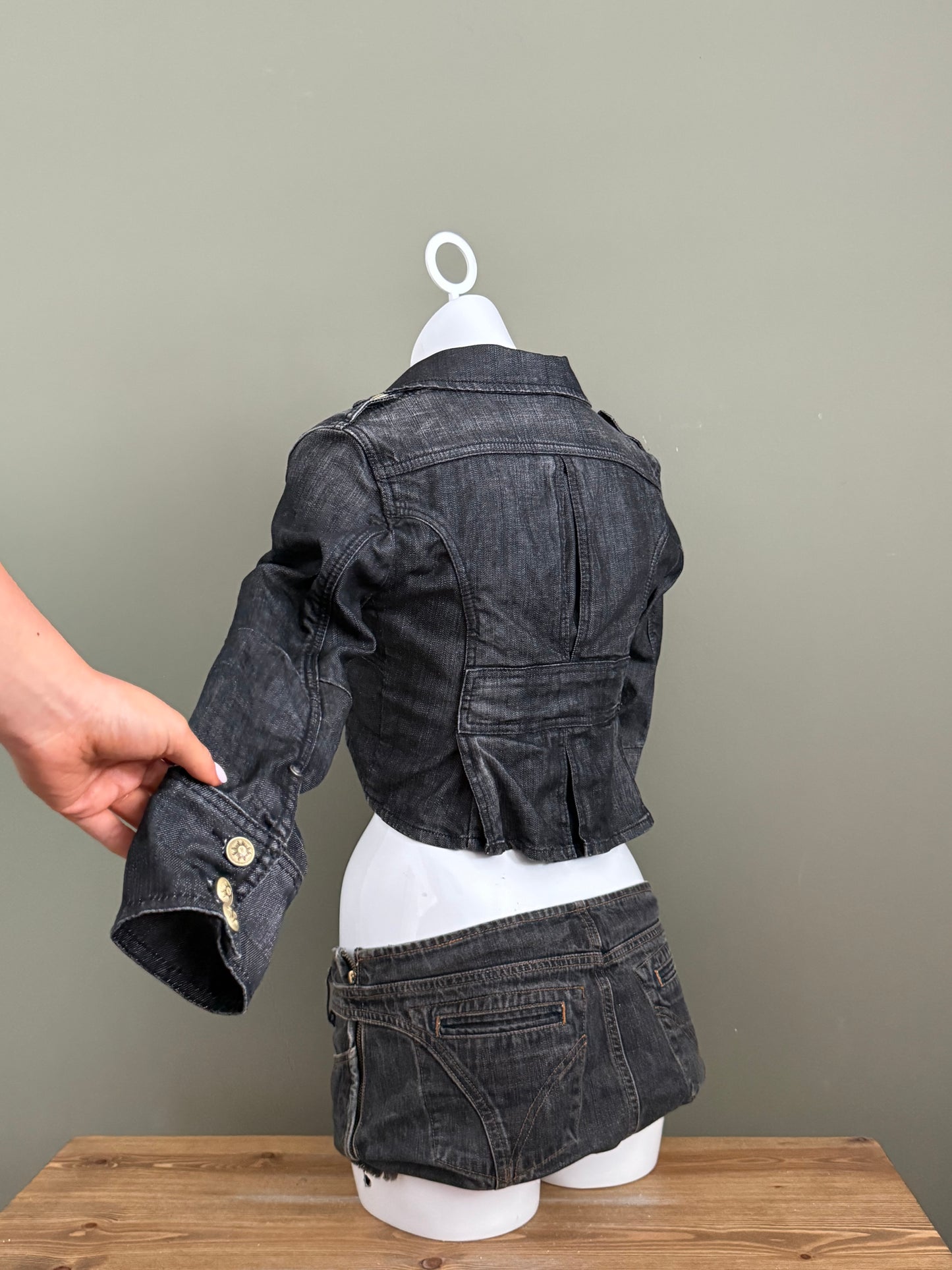 Tommy Hilfiger Cropped Denim Jacket (S)