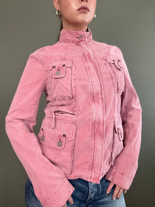 French Connection Pink Corduroy Jacket (UK8)