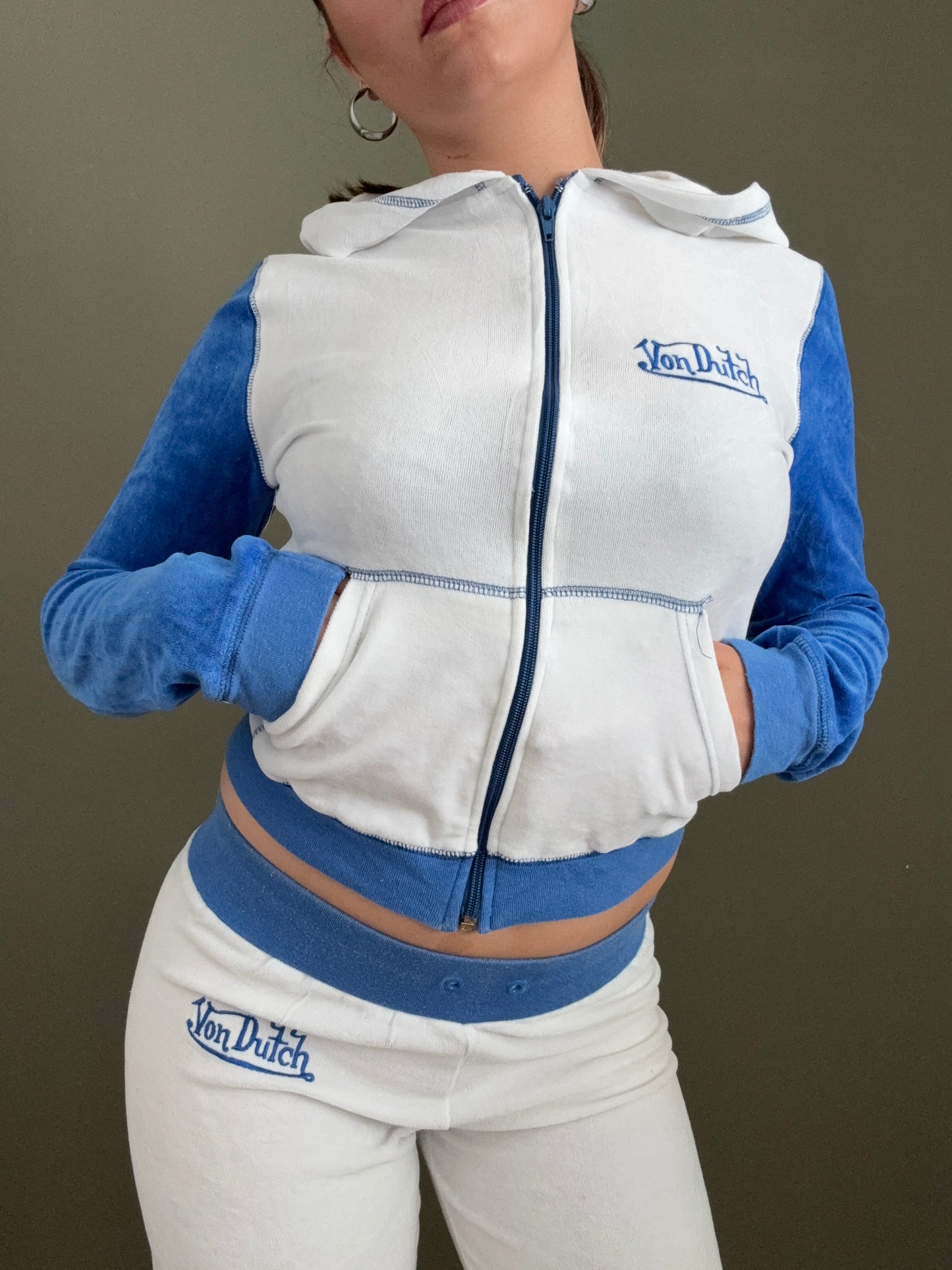 VonDutch Velour Tracksuit (S/M)