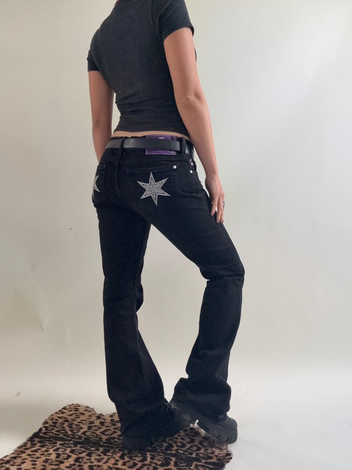 Vintage Victoria Beckham Y2K Flared Jeans (31)