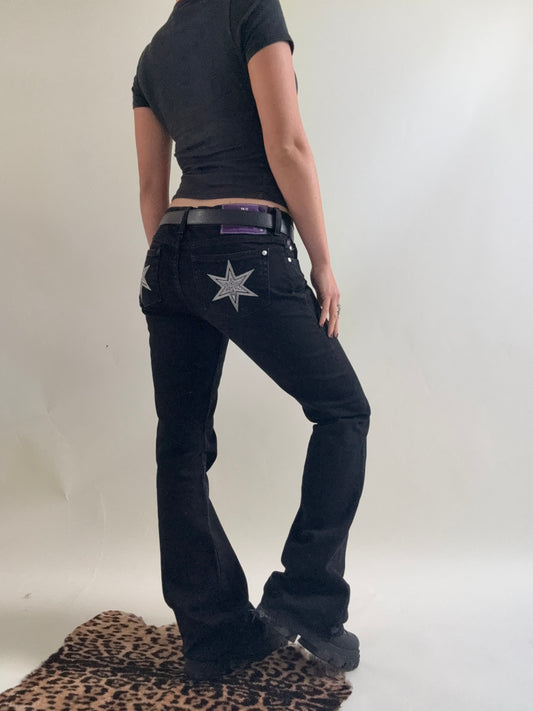 Vintage Victoria Beckham Y2K Flared Jeans (31)