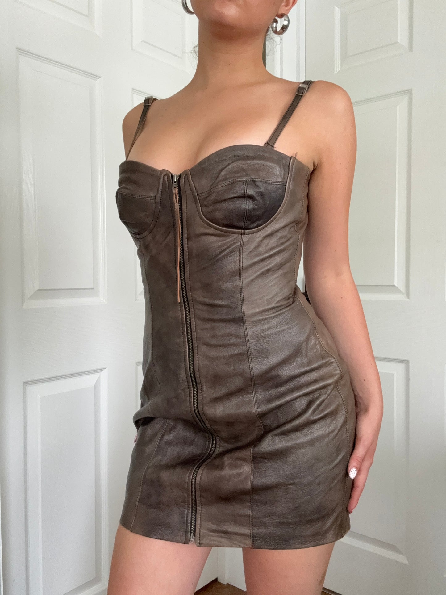 Leather Dress (S)