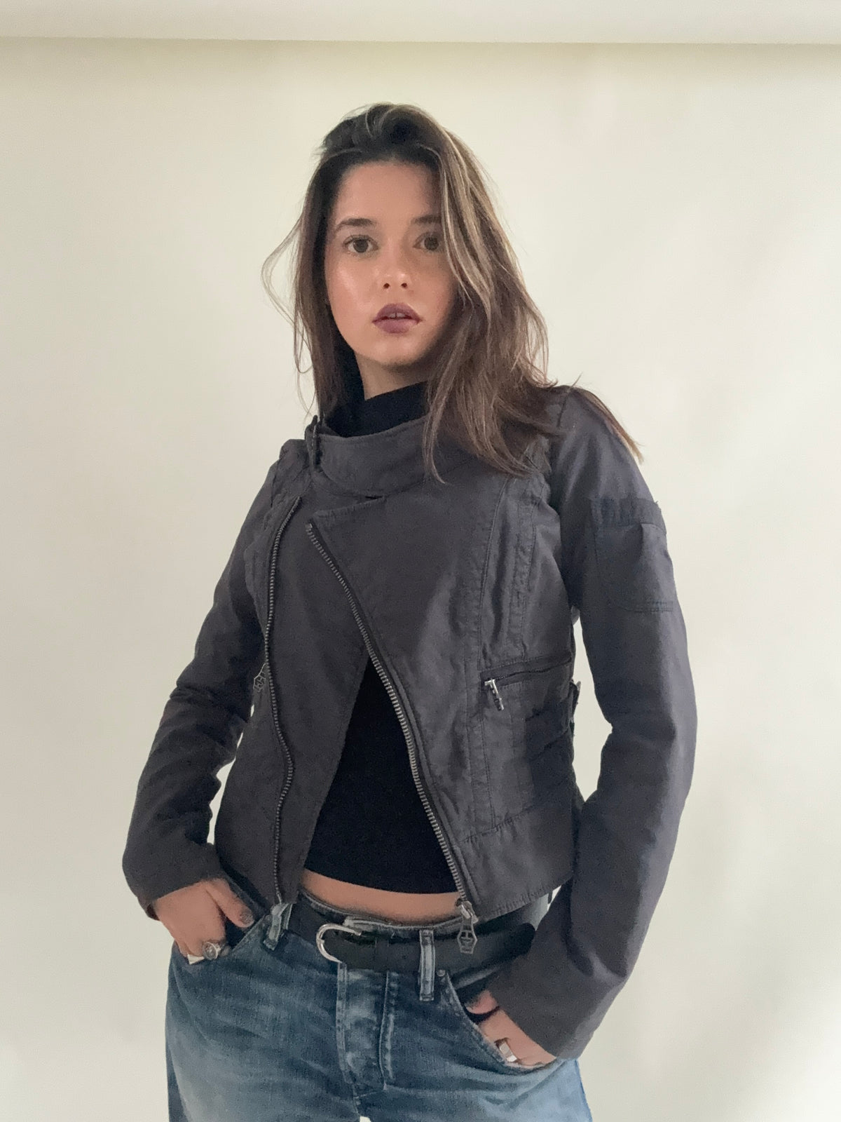 Diesel Cropped Utility Jacket (S)